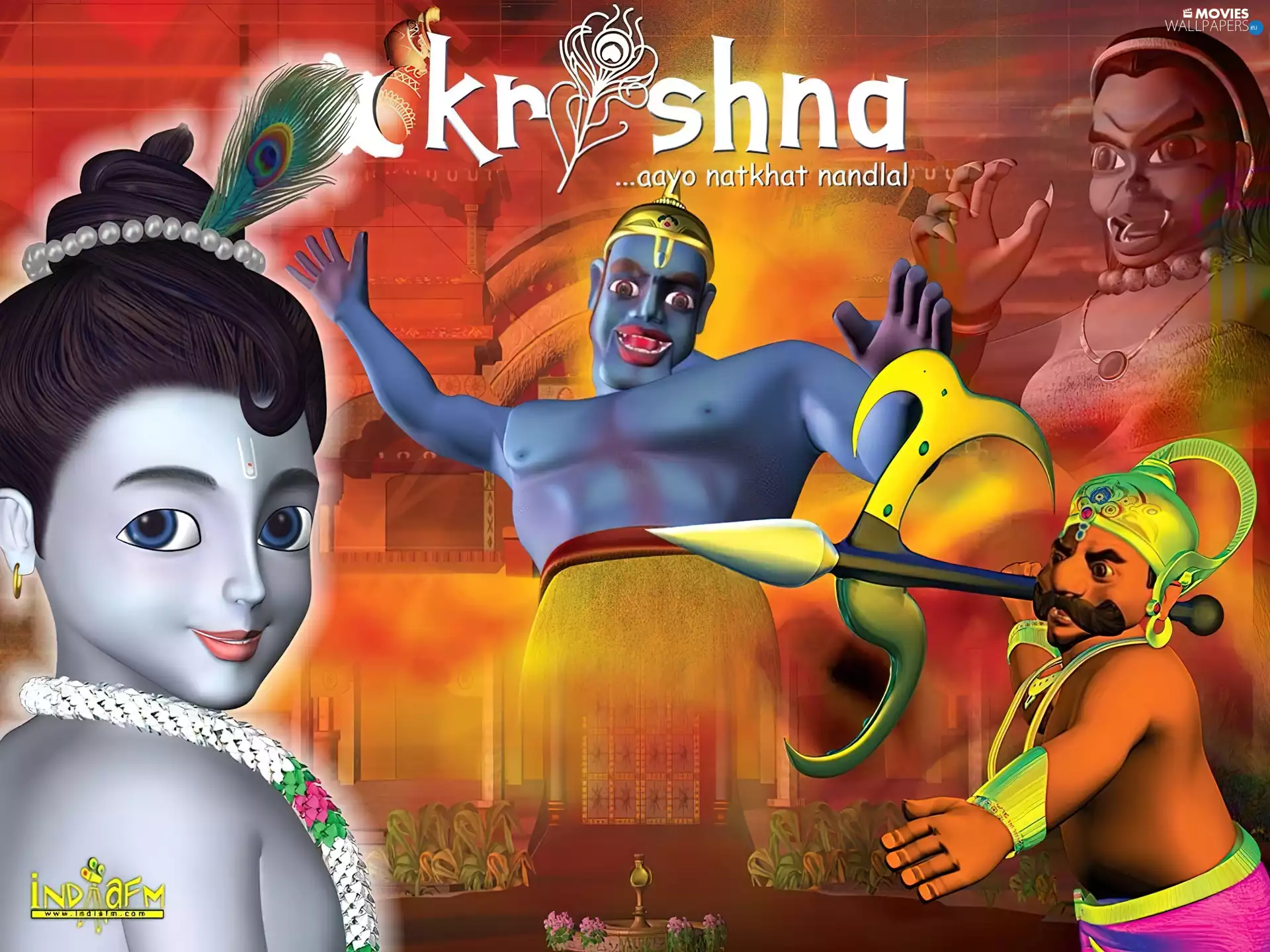 Characters, Krishna, story