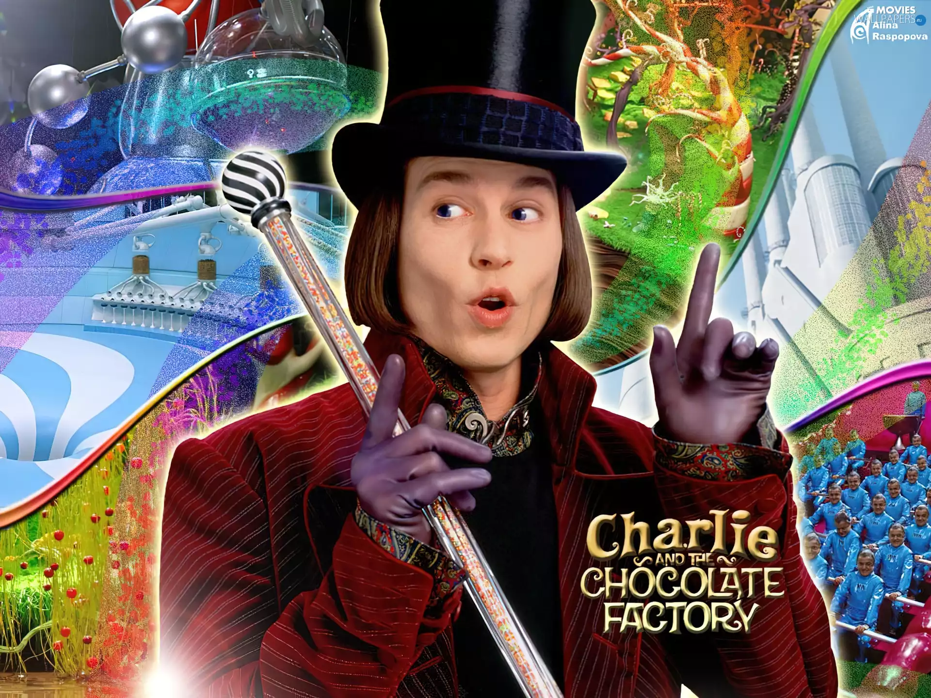 Charlie And The Chocolate Factor, cylinder, story, Johnny Depp