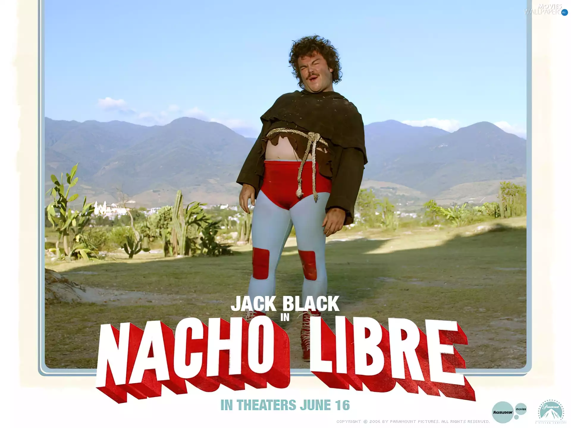 Cactus, Jack Black, clothes, Nacho Libre
