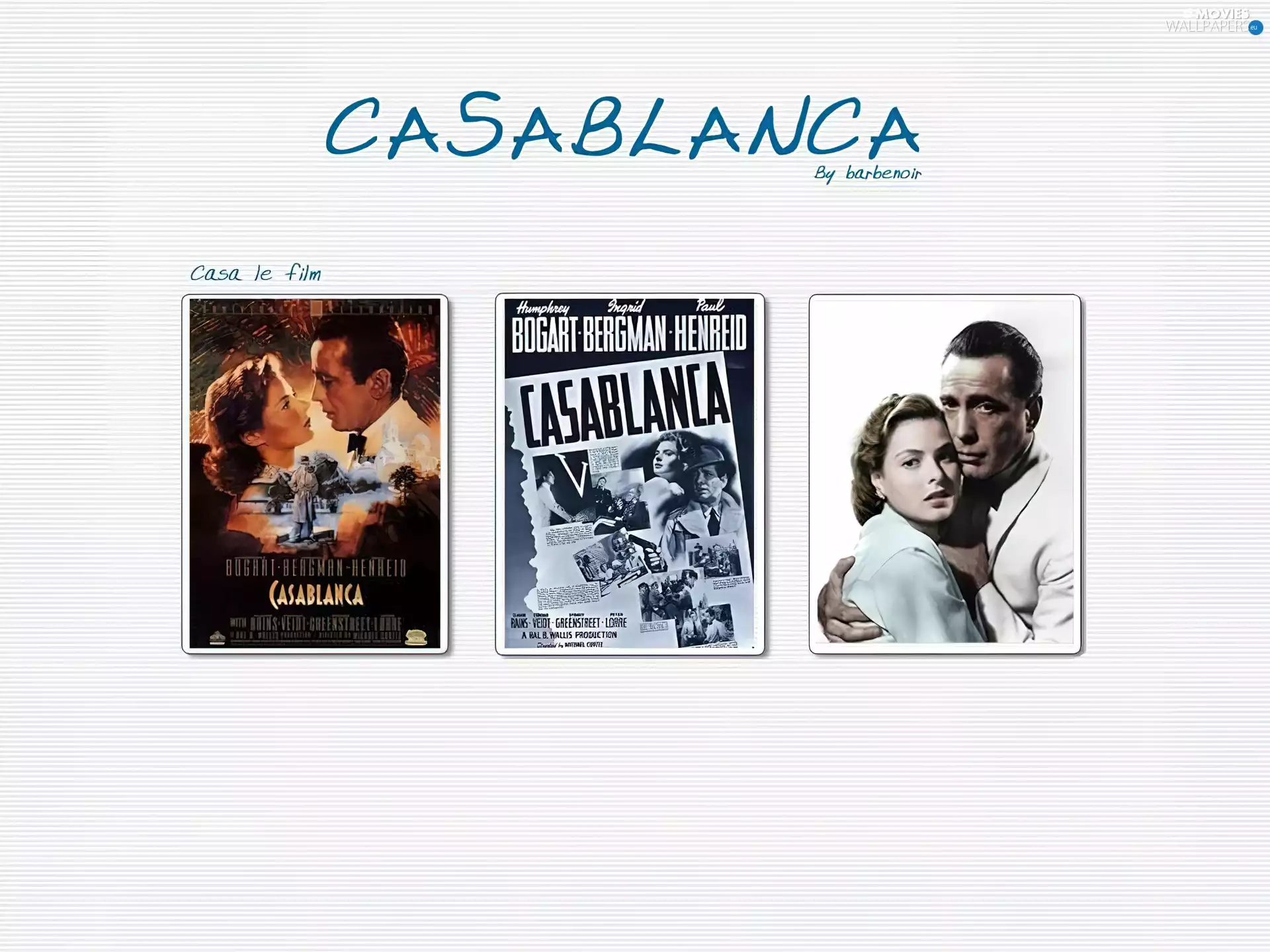 Casablanca, movie, title, cover