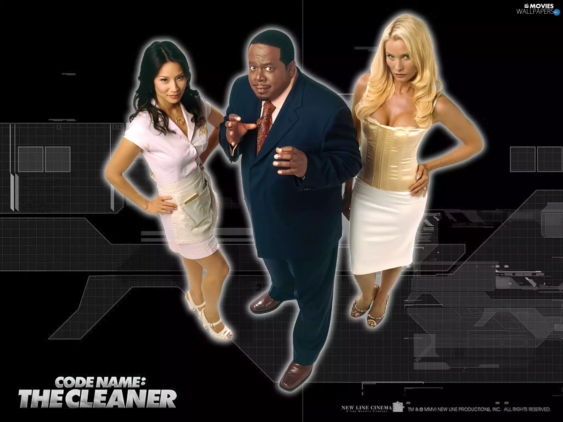 dark-skinned, Code Name - The Cleaner Lucy Liu, Nicollette Sheridan