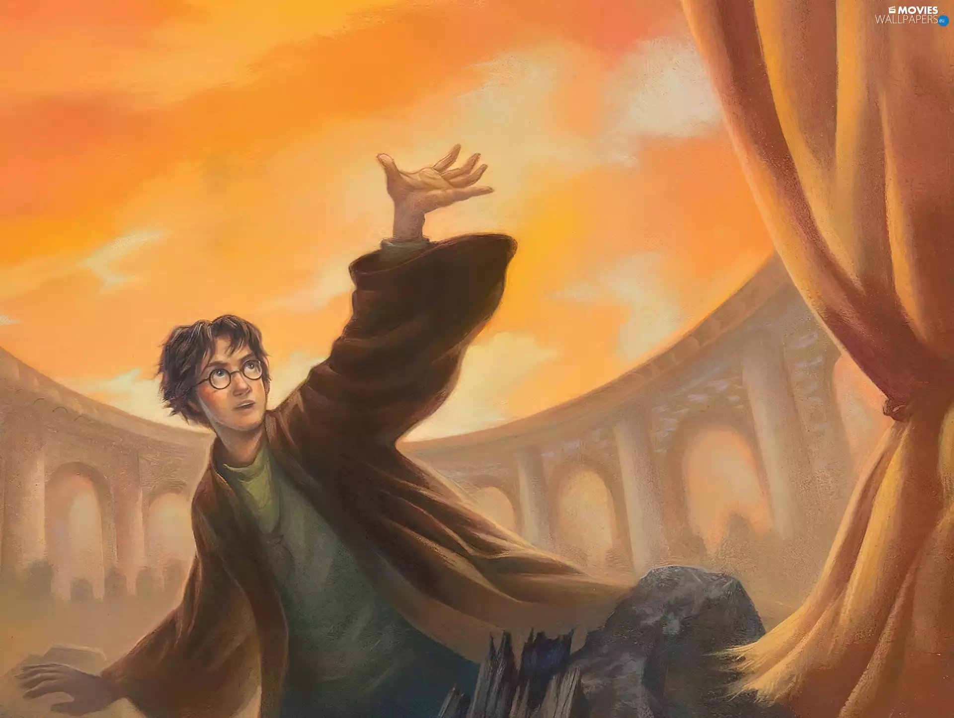 magician, Harry Potter, drawing