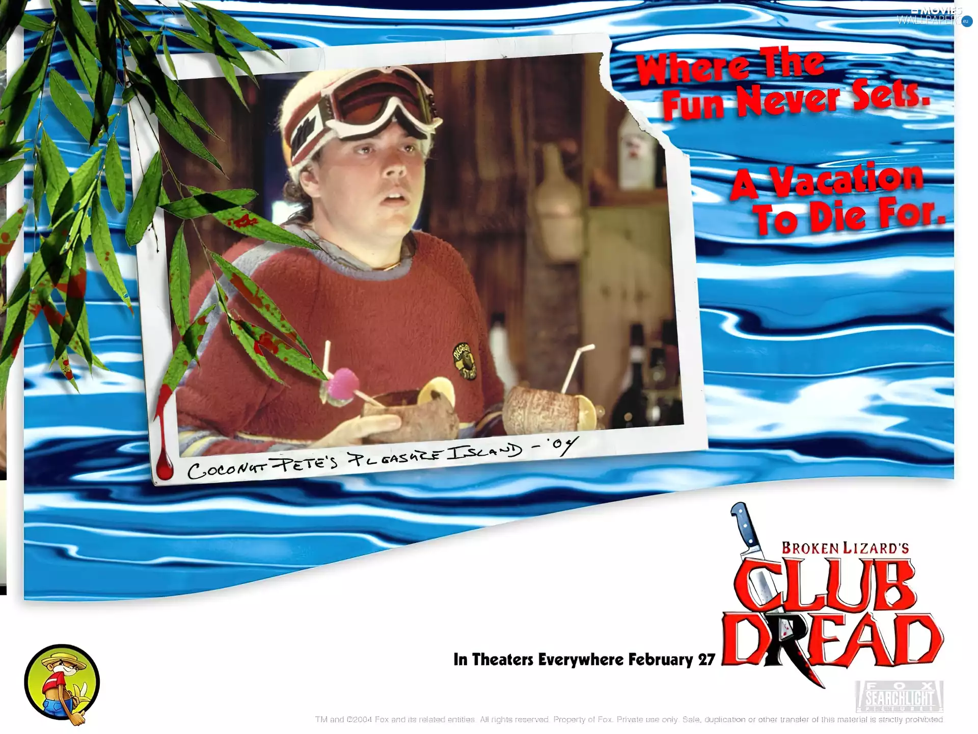 Club Dread, Glasses, coconuts, boy