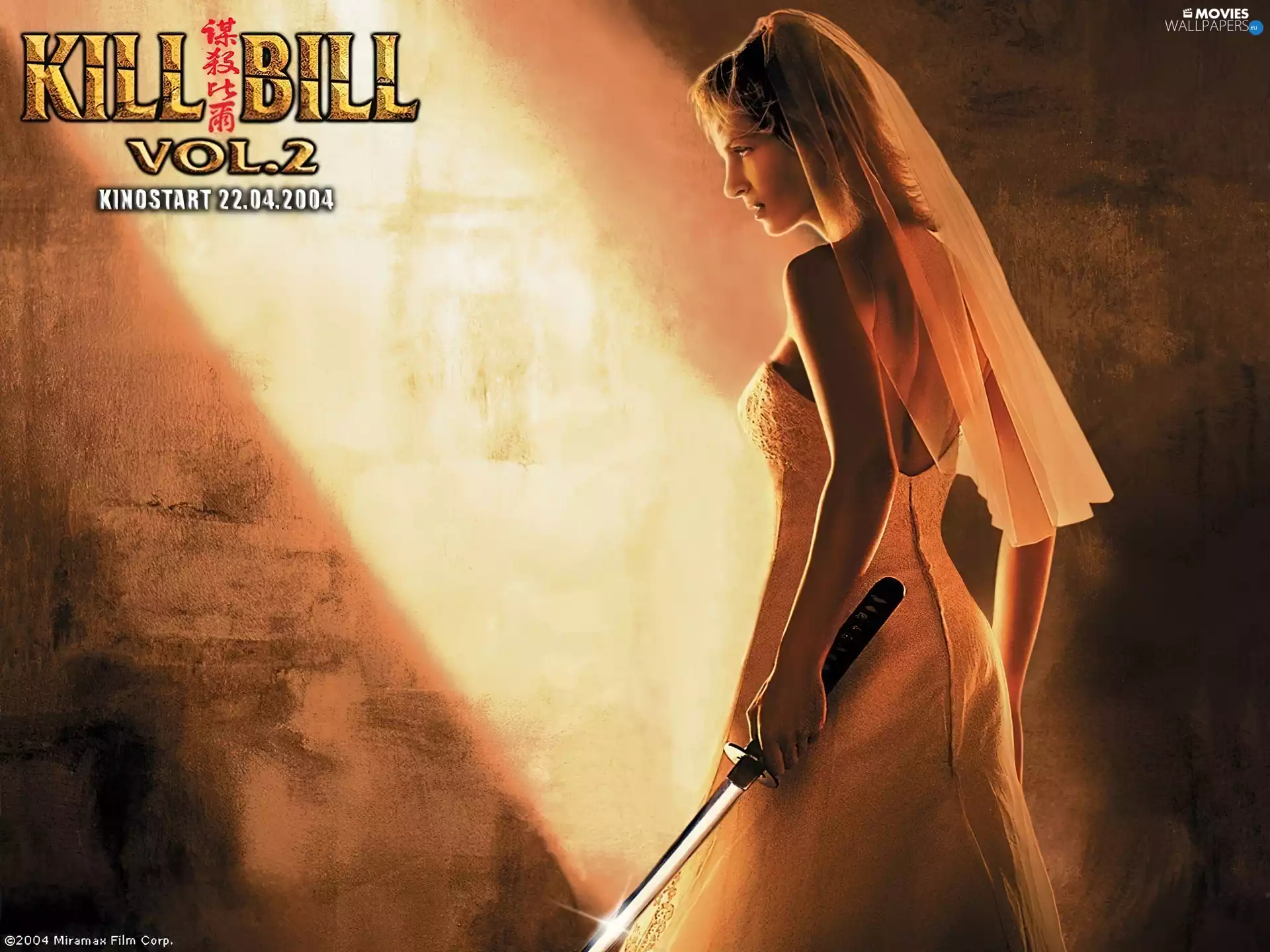 wedding, Uma Thurman, Dress