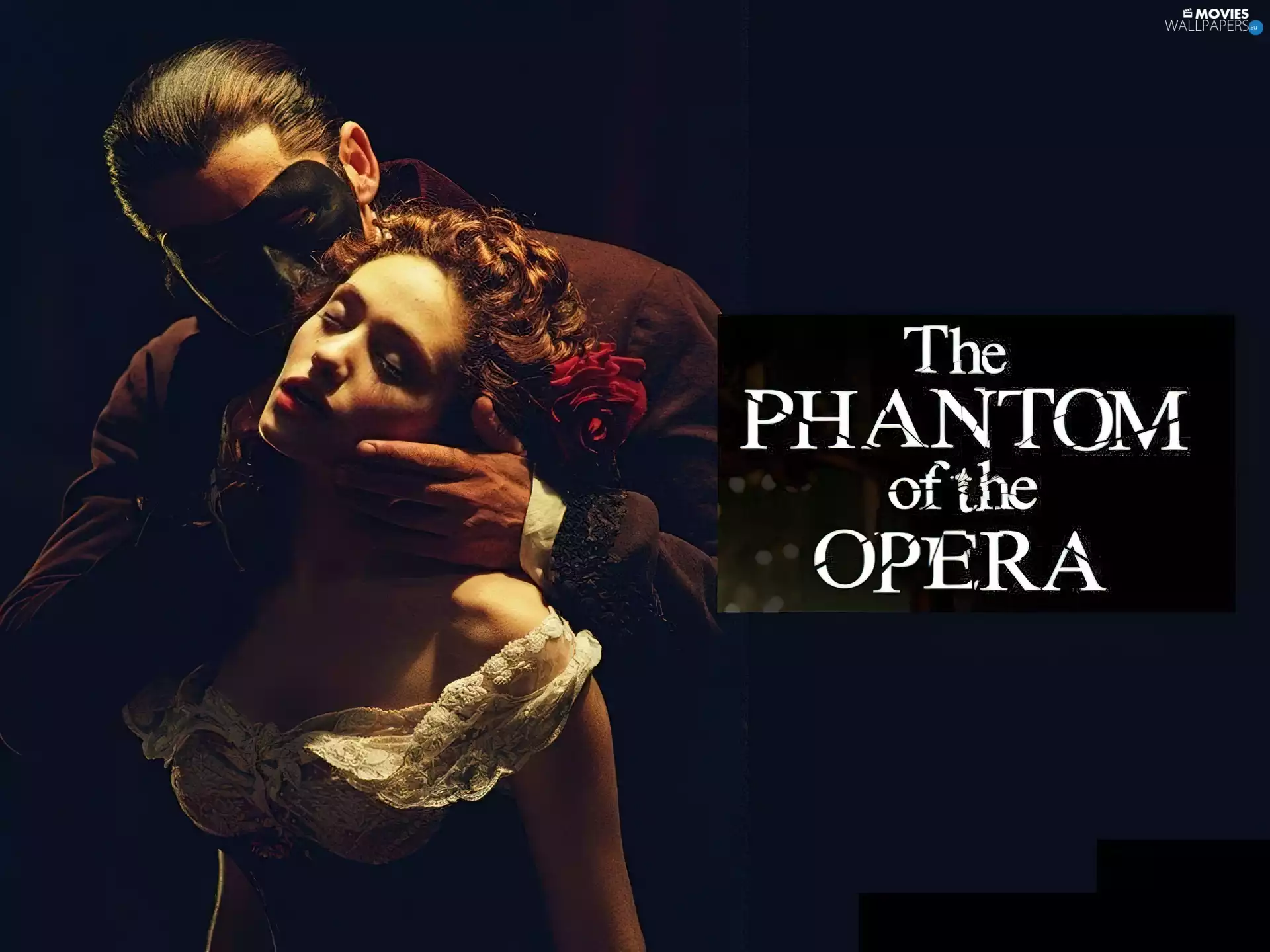 Gerard Butler, kiss, Phantom Of The Opera, Emmy Rossum