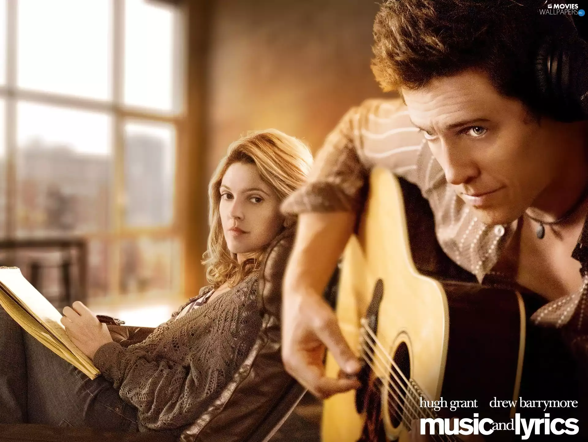 Music and Lyrics, Guitar