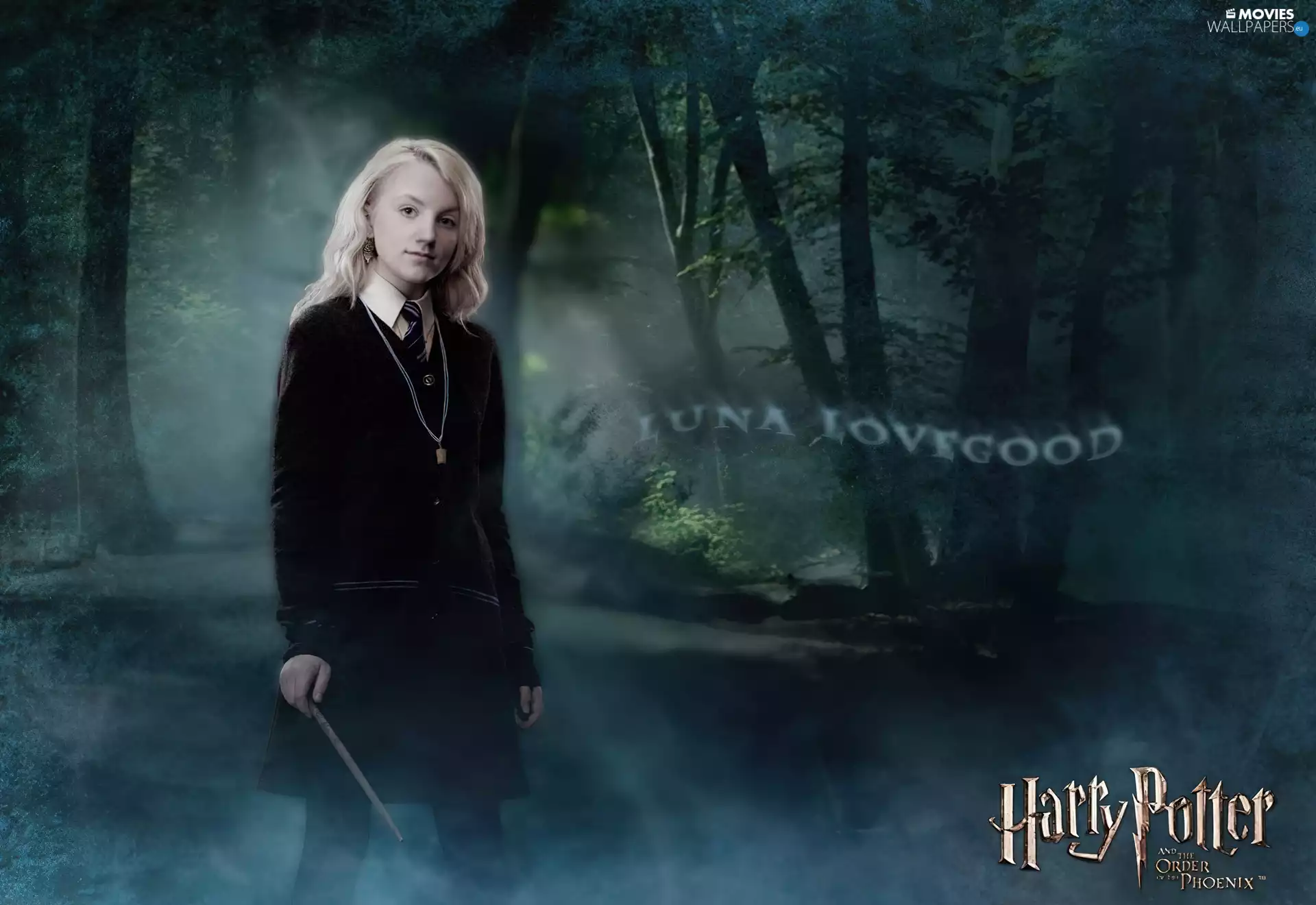 forest, Harry Potter, Luna Lovegood
