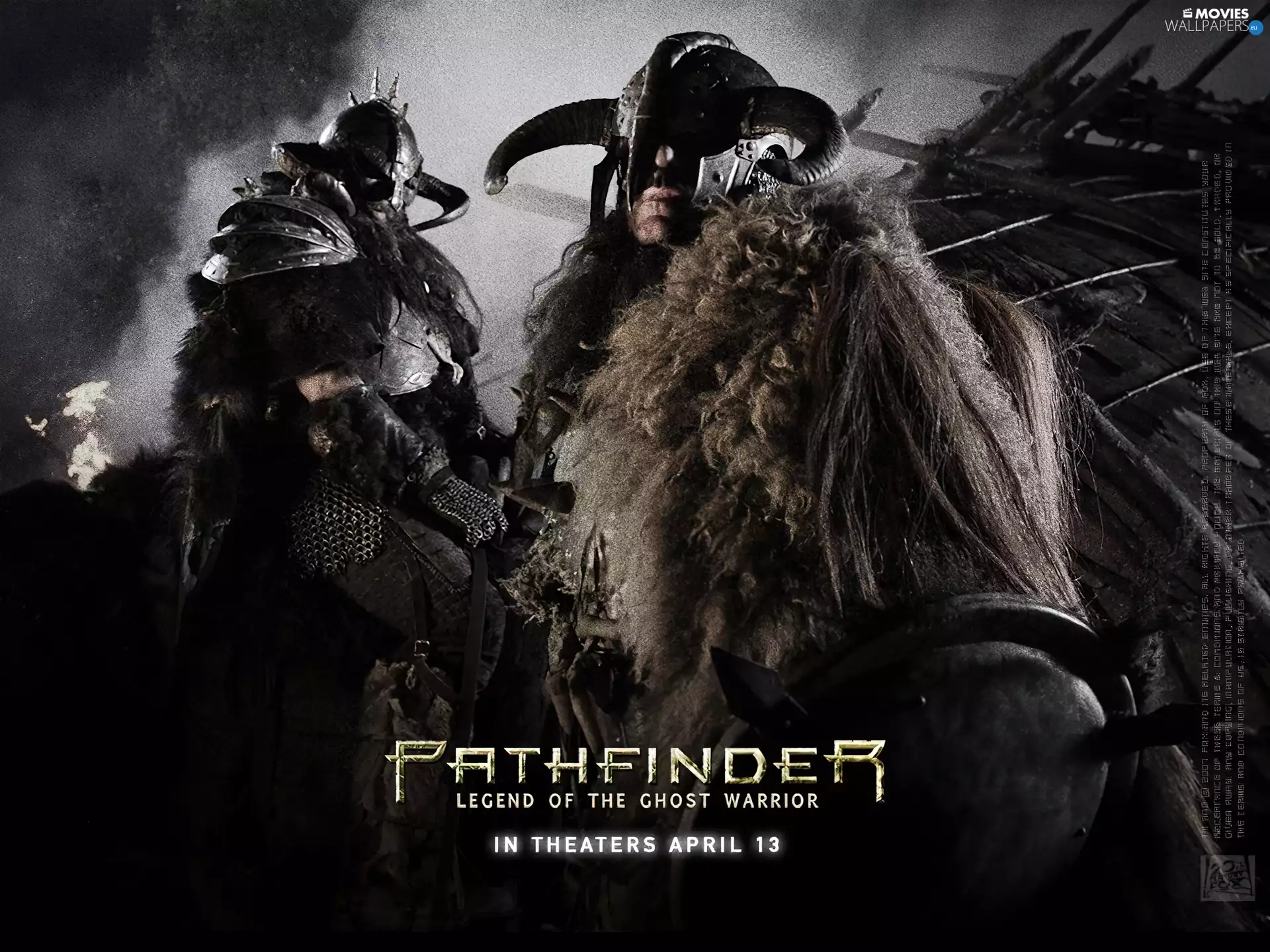 Pathfinder, Armor, smoke, horns