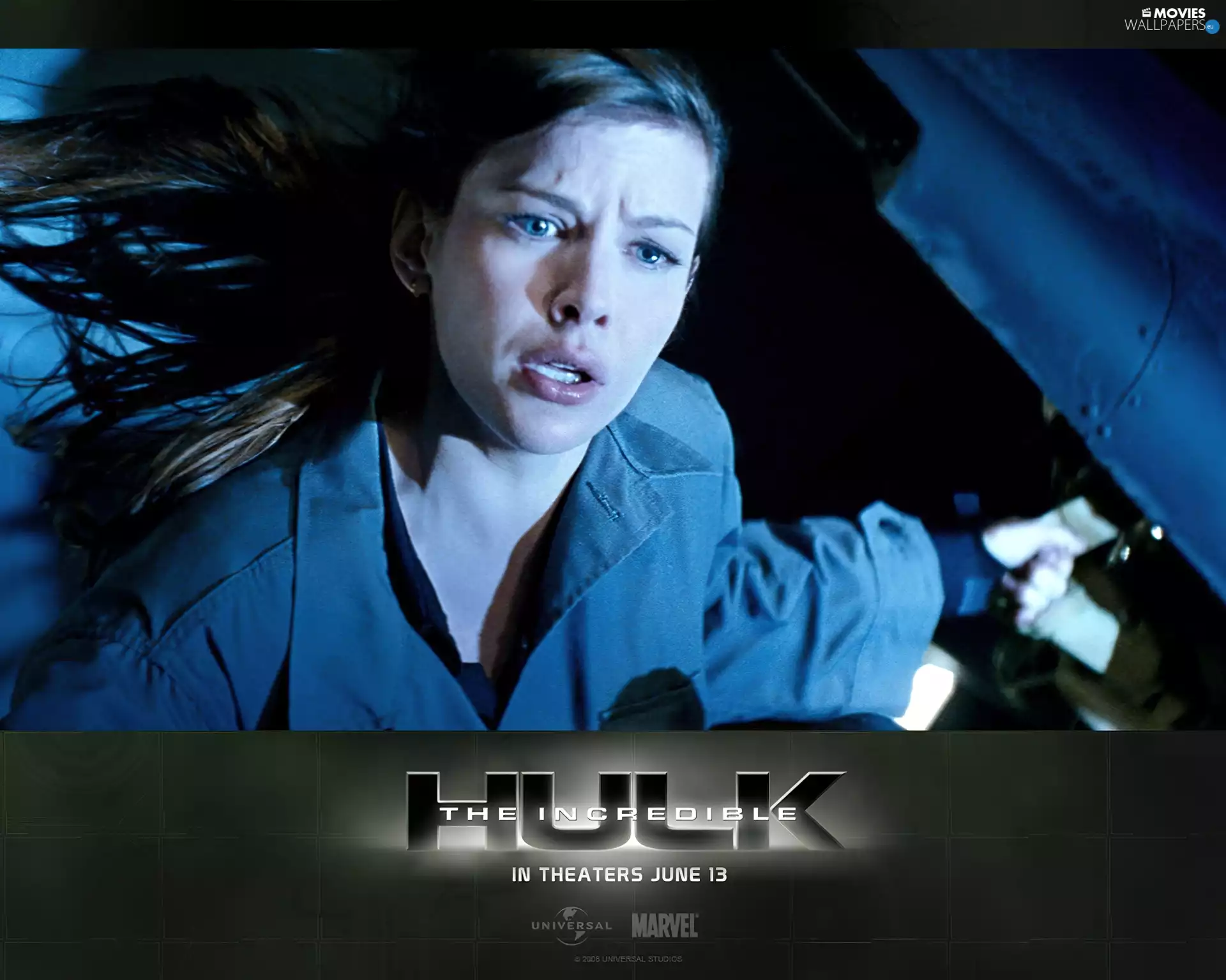 shirt, horror, Liv Tyler, face, The Incredible Hulk