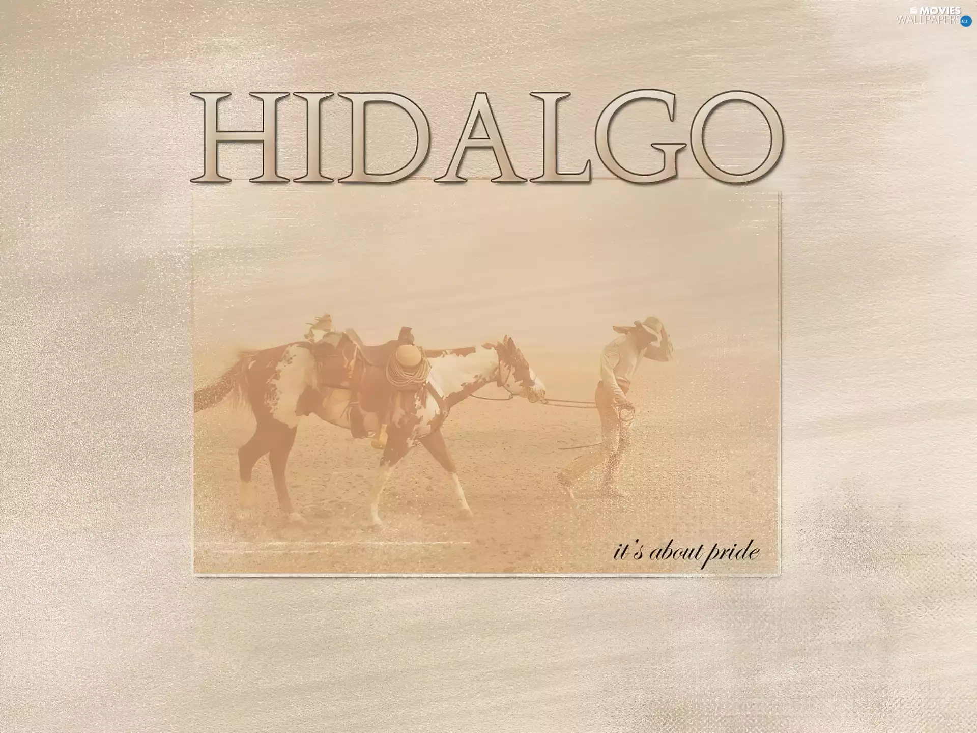 Hidalgo, Horse, Desert, Human