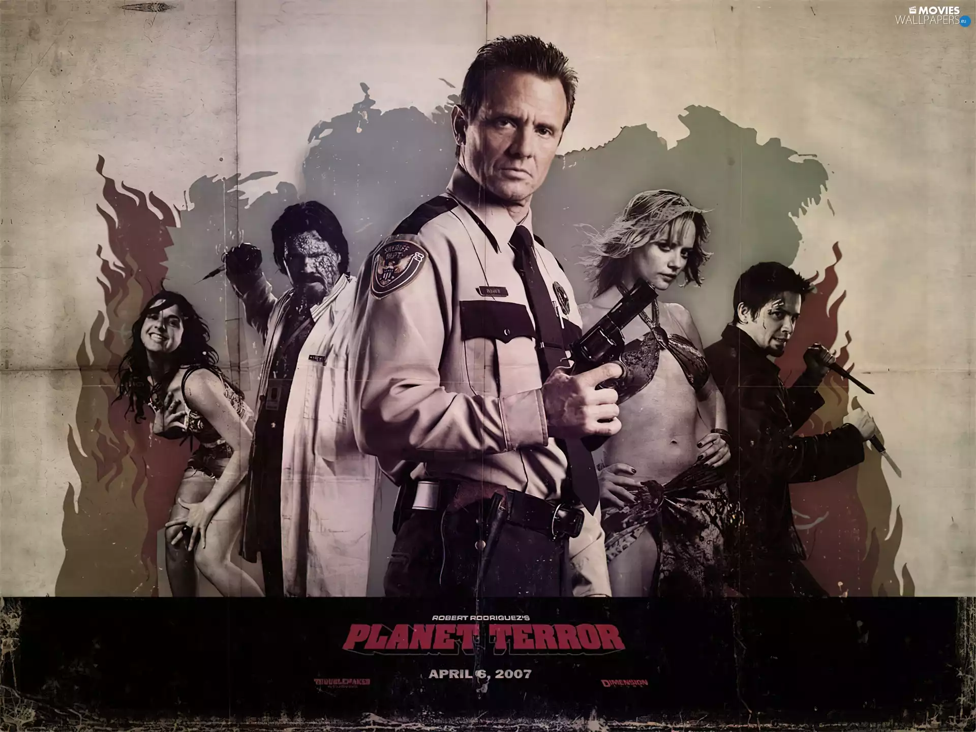 Grindhouse, Michael Biehn, Josh Brolin, Freddy Rodriguez