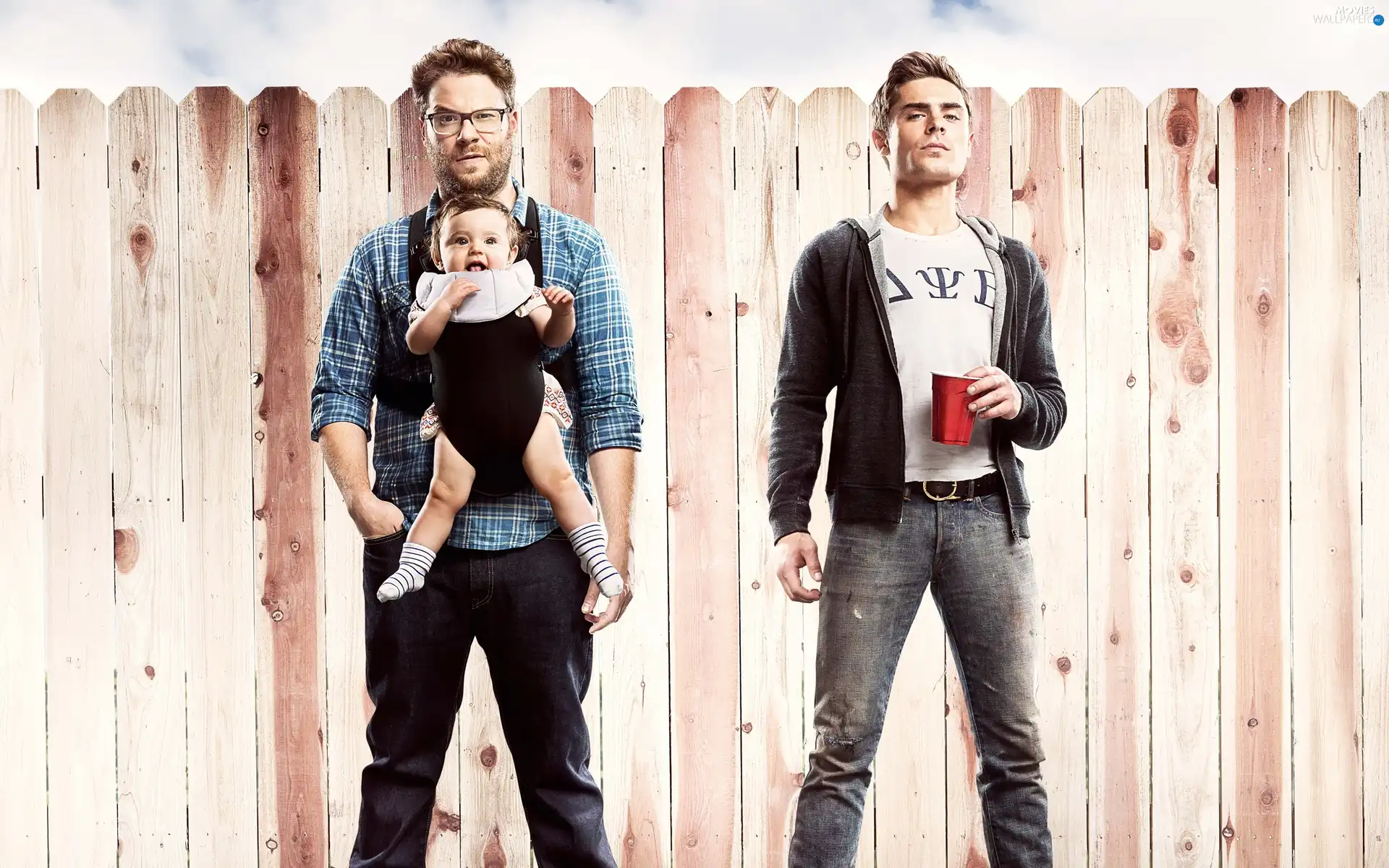 Neighbours, movie, Neighbors, men, Zac Efron, Fance, Actors, Seth Rogen, Kid