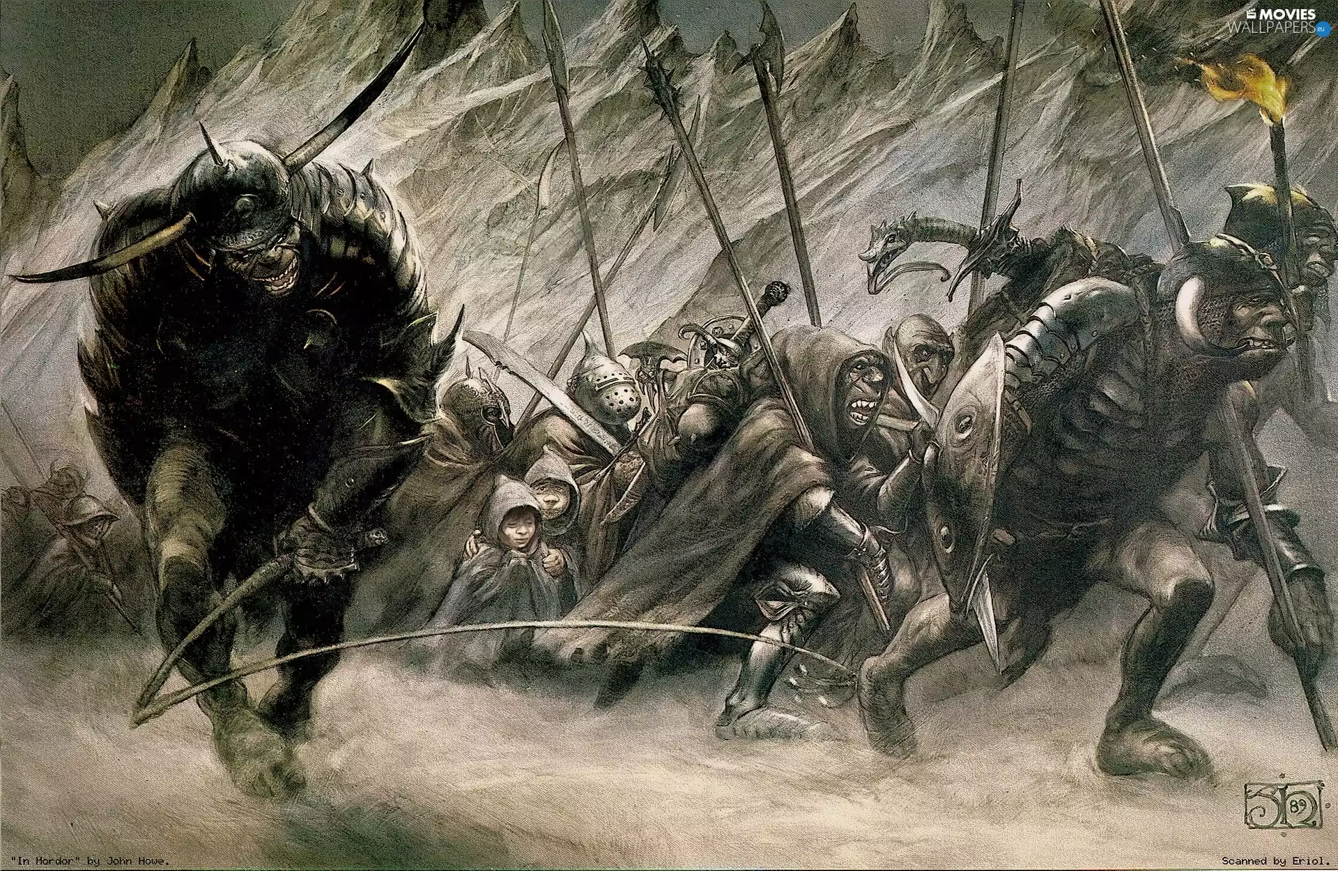 Kids, Weapons, monsters, Armor, The Lord of The Rings