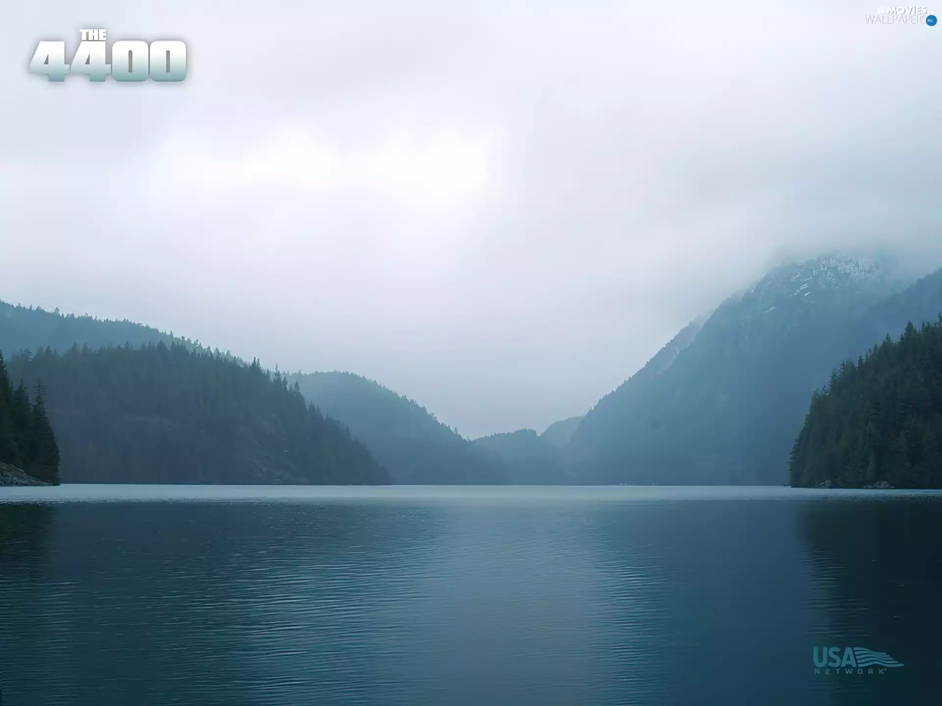 4400, Mountains, water, landscape