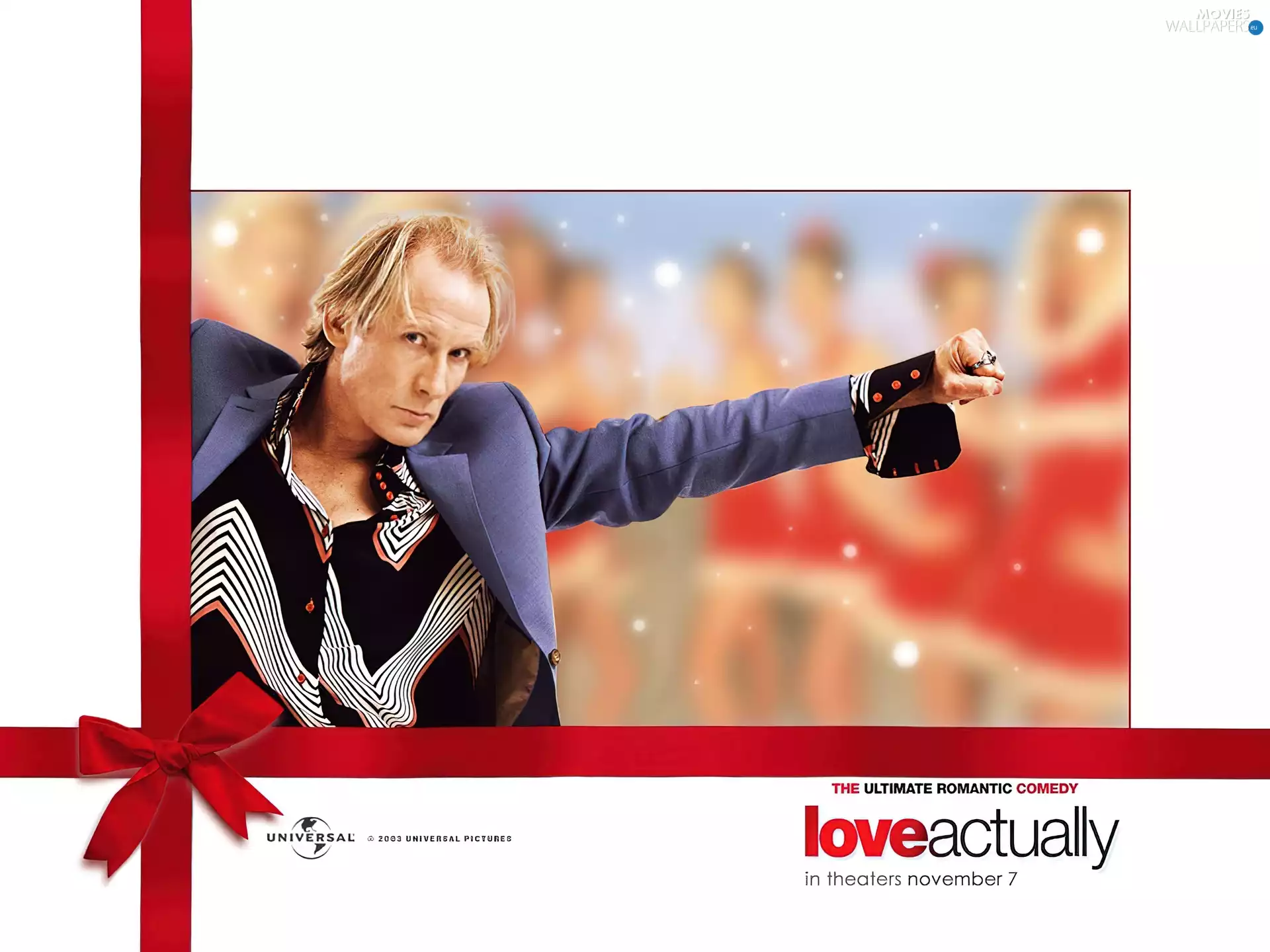 danced, Love Actually, a man