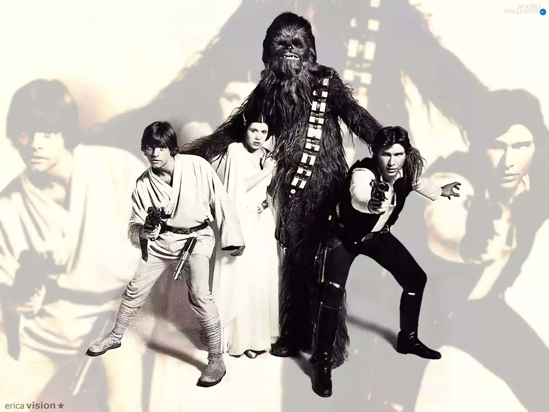 Star Wars, Monkey, Mark Hamill, Characters