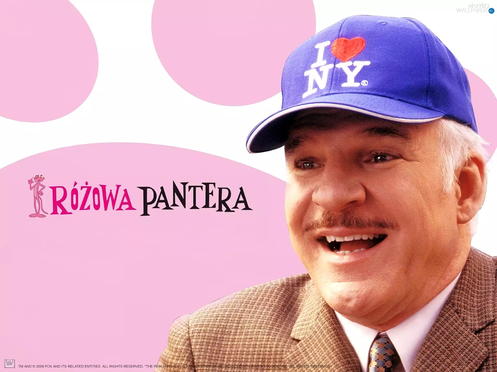 suite, The Pink Panther, Hat, Smile, Steve Martin