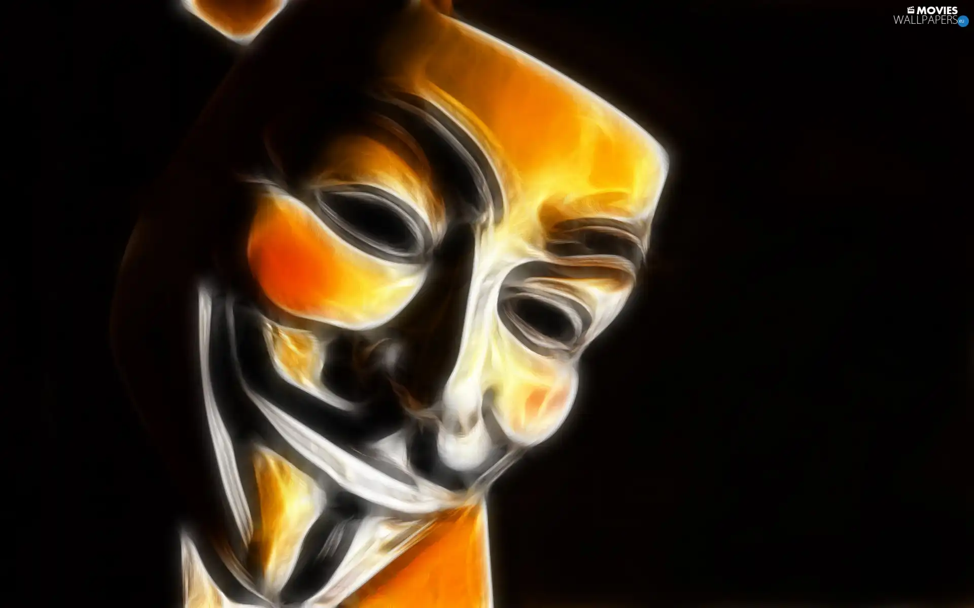 V For Vendetta, Mask Movies wallpapers 1920x1200