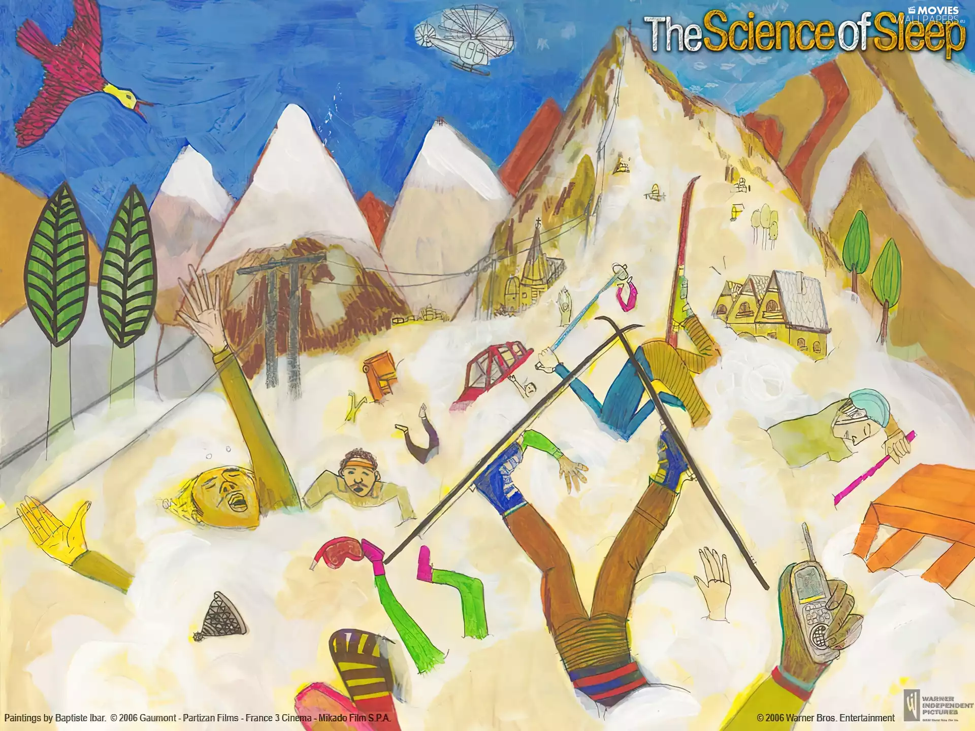 Mountains, The Science Of Sleep, People, disaster, victims, Avalanche