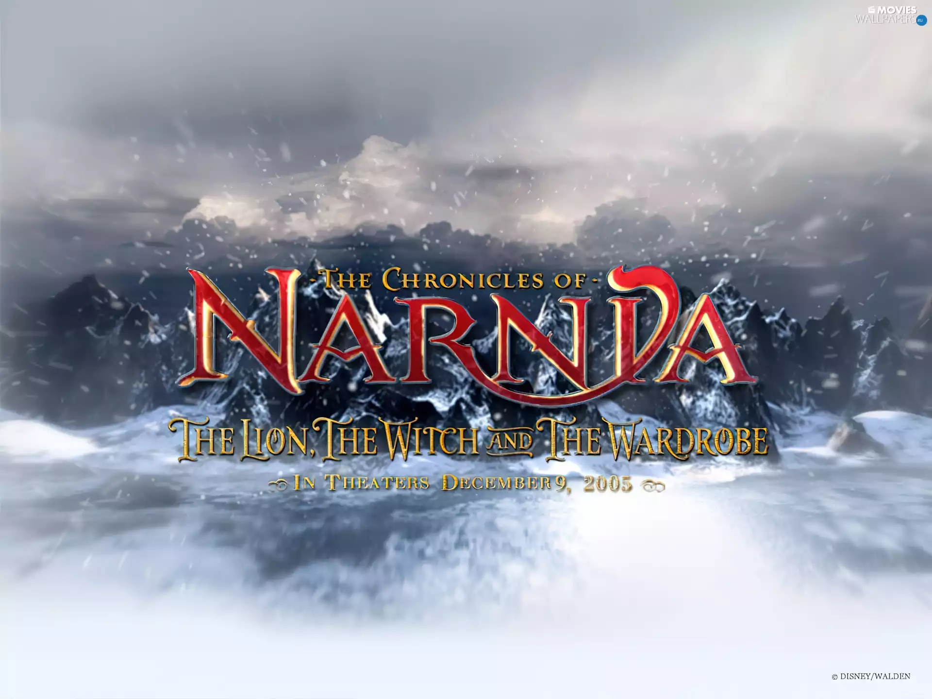 The Chronicles Of Narnia, Mountains, text, snow