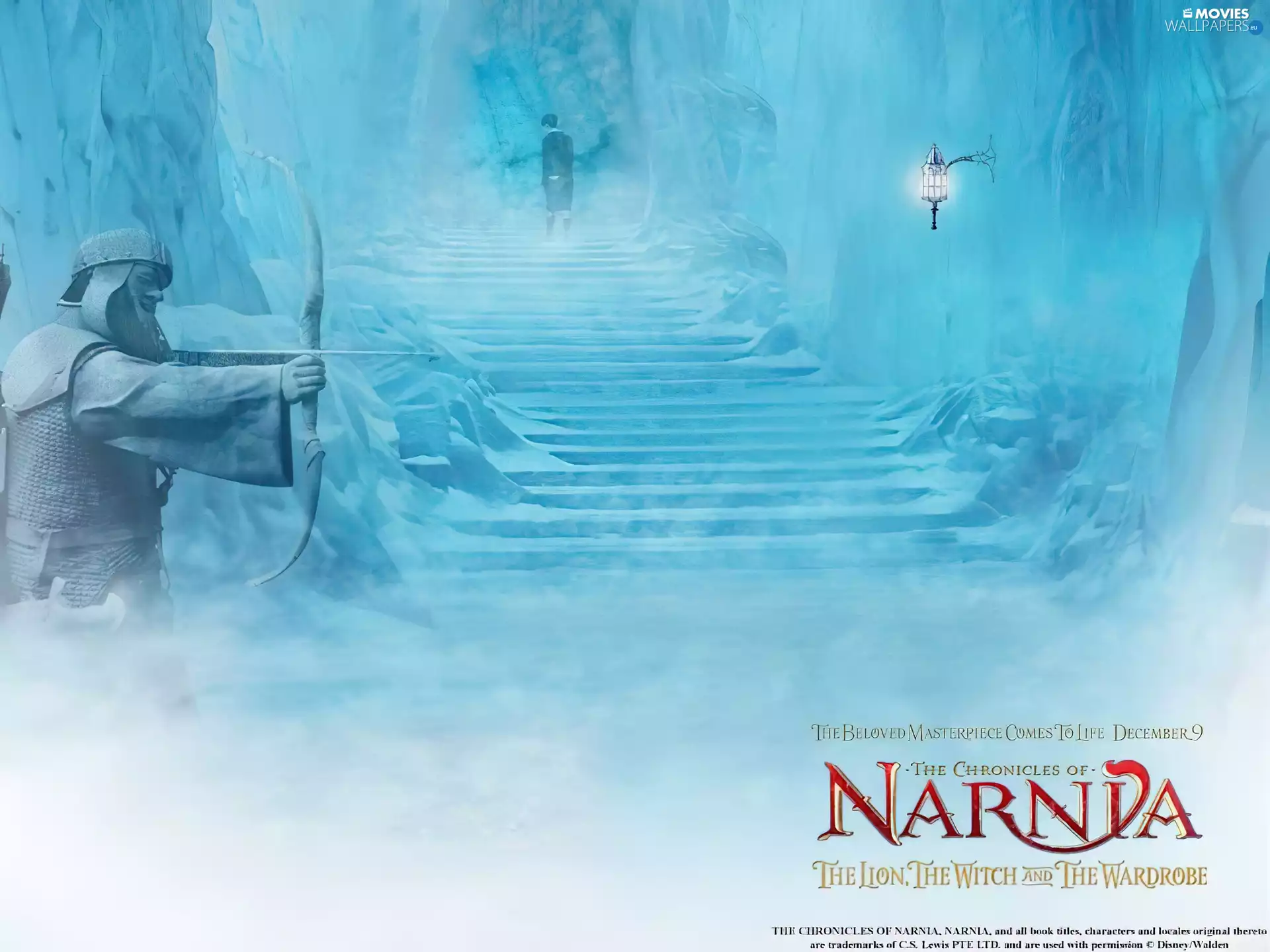 Knight, Bow, Stairs, Kid, The Chronicles Of Narnia
