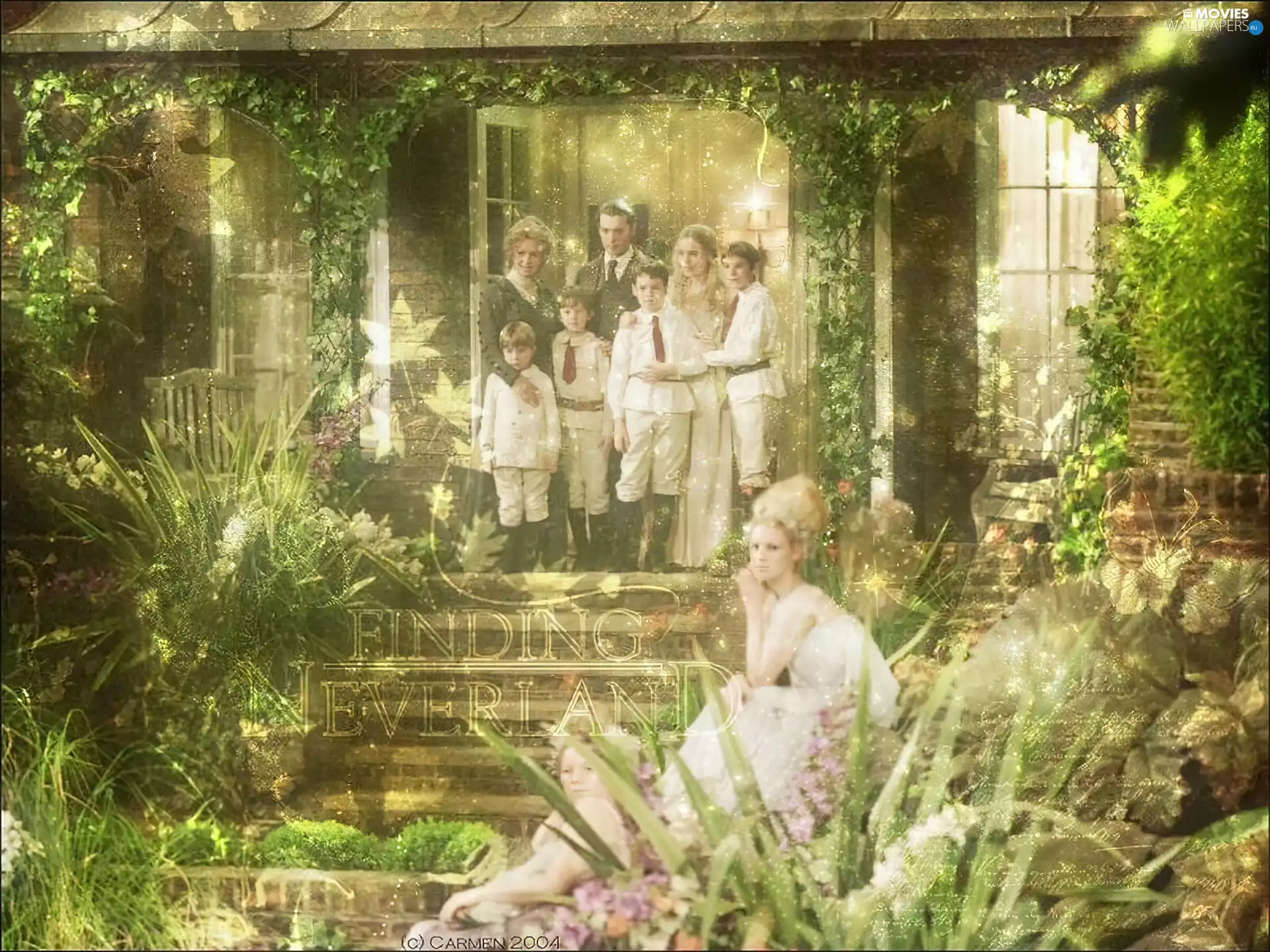Finding Neverland, Garden, Characters, Stairs