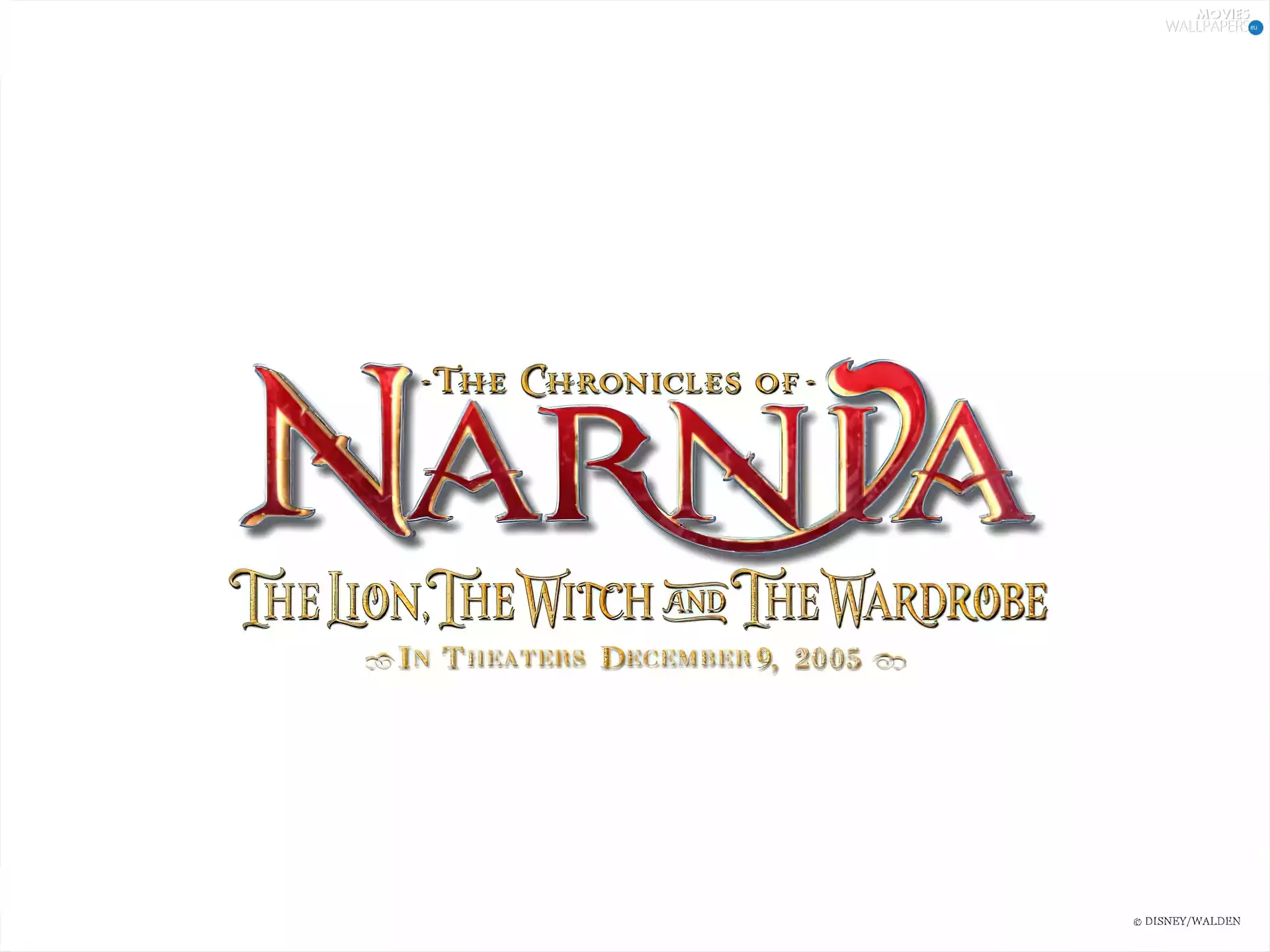text, The Chronicles Of Narnia, white background