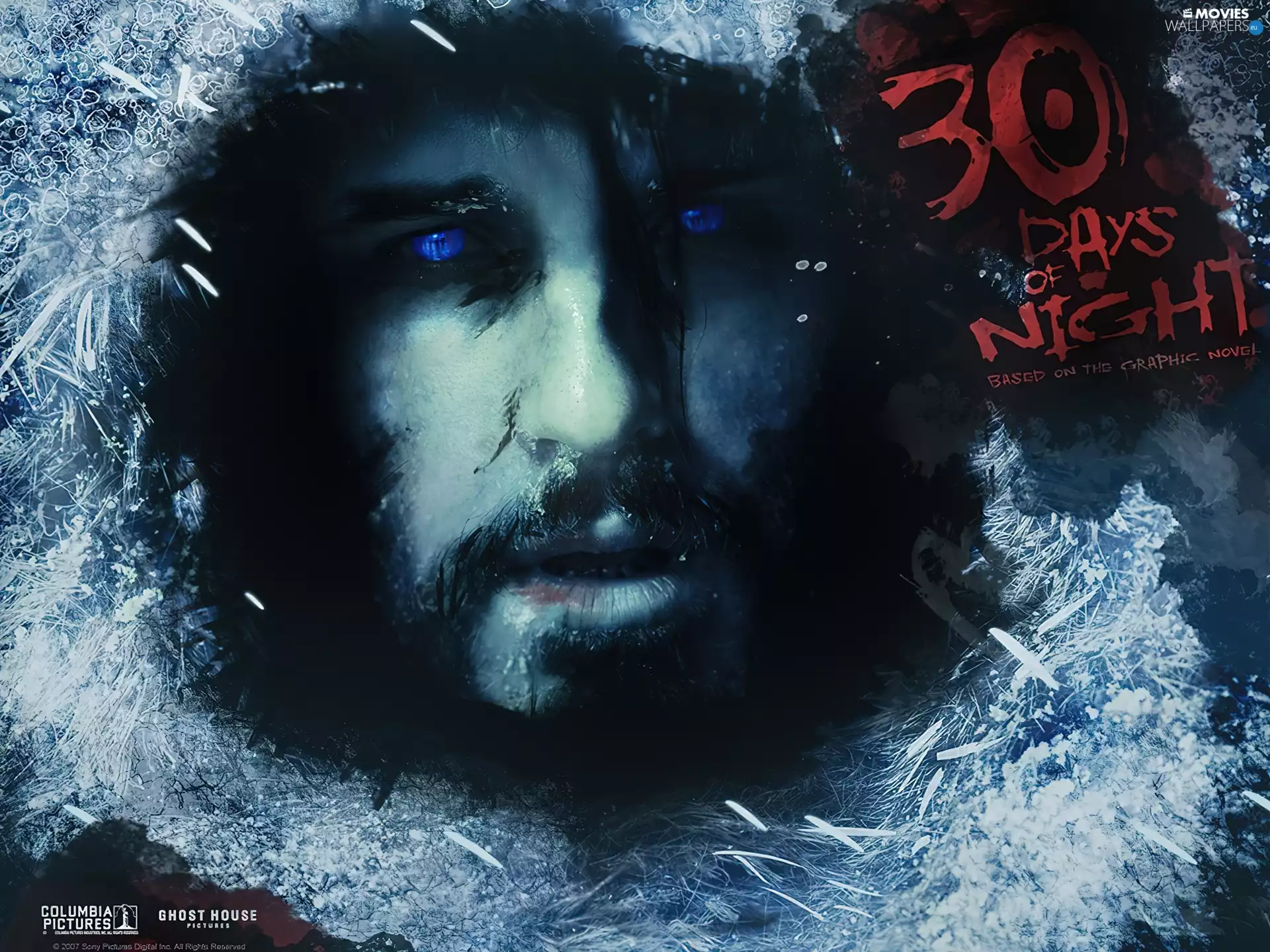 Frost, 30 Days Of Night, a man