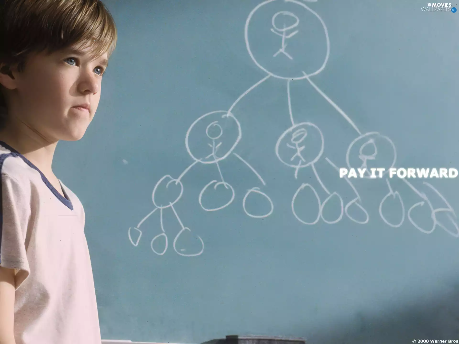 Pay It Forward, table, count, Haley Joel Osment