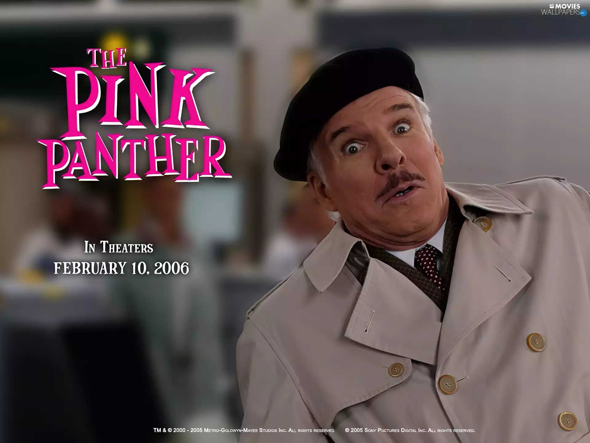 beret, actor, Steve Martin, Cloak, The Pink Panther