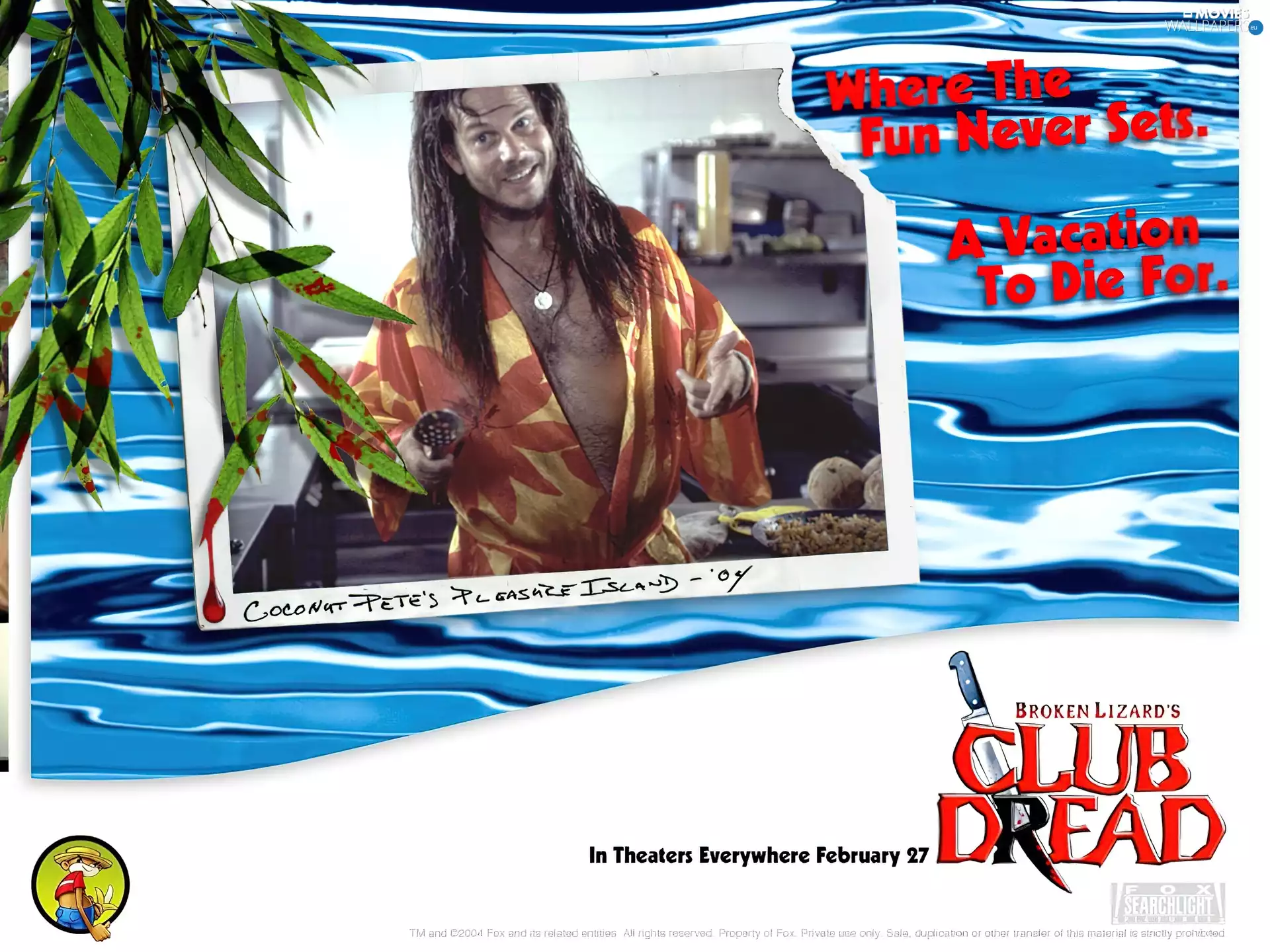 Club Dread, bathrobe, picture, a man