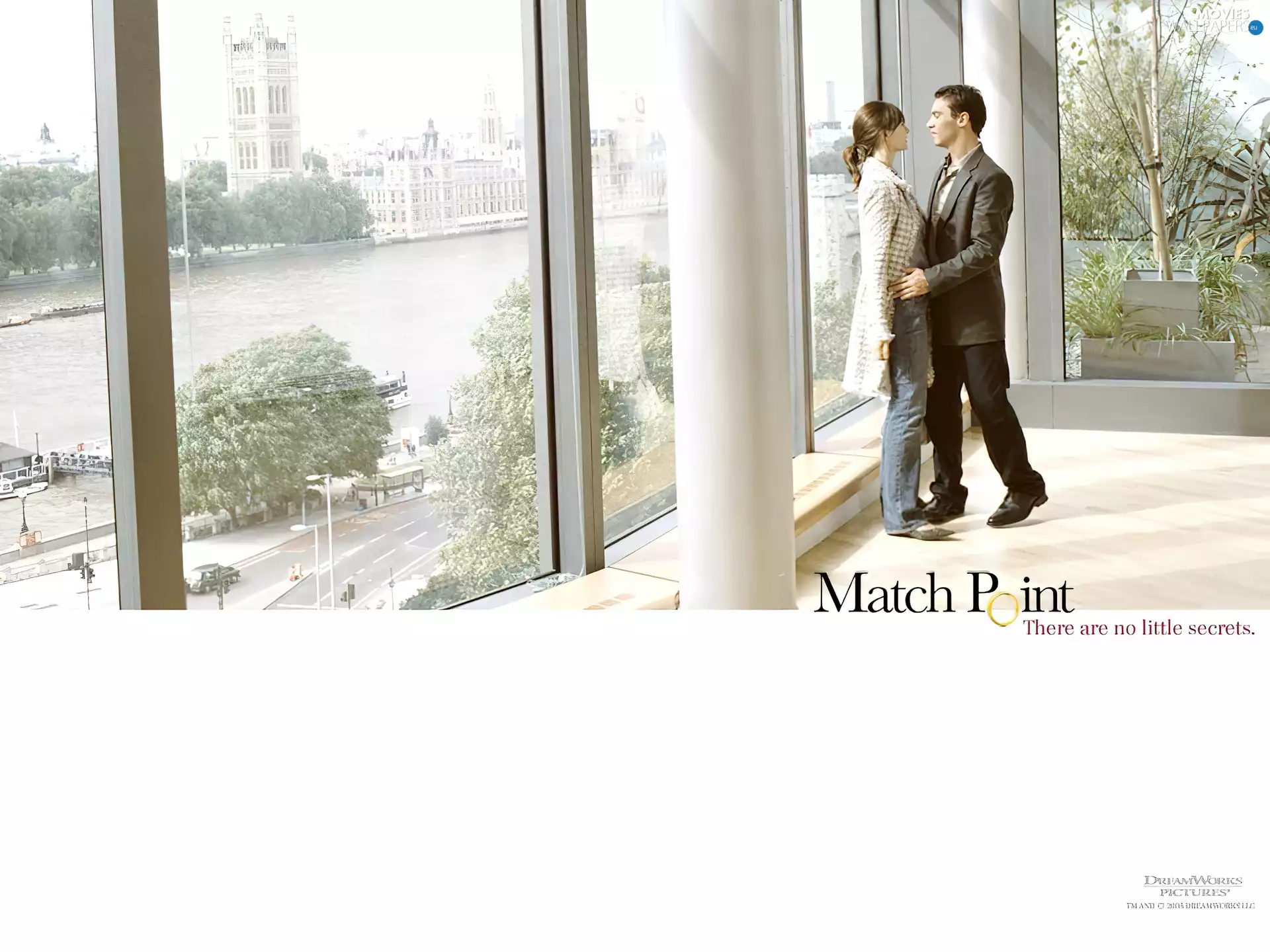 View, palace, Jonathan Rhys-Meyers, apartament, Match Point