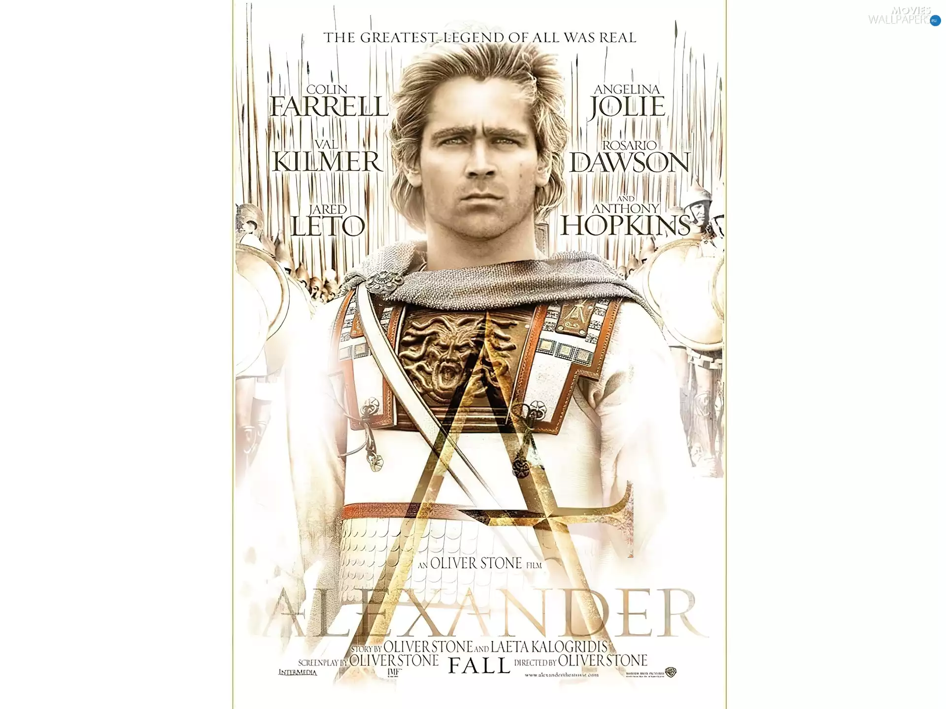 Alexander, Colin Farrell, poster