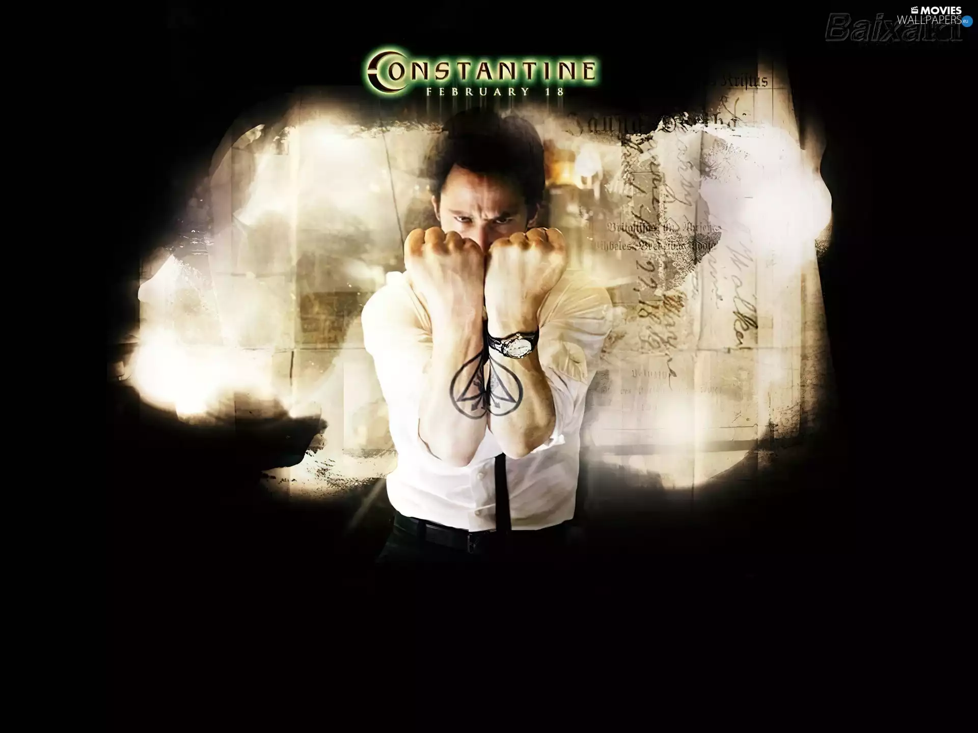 Tattoo, Constantine, Keanu Reeves