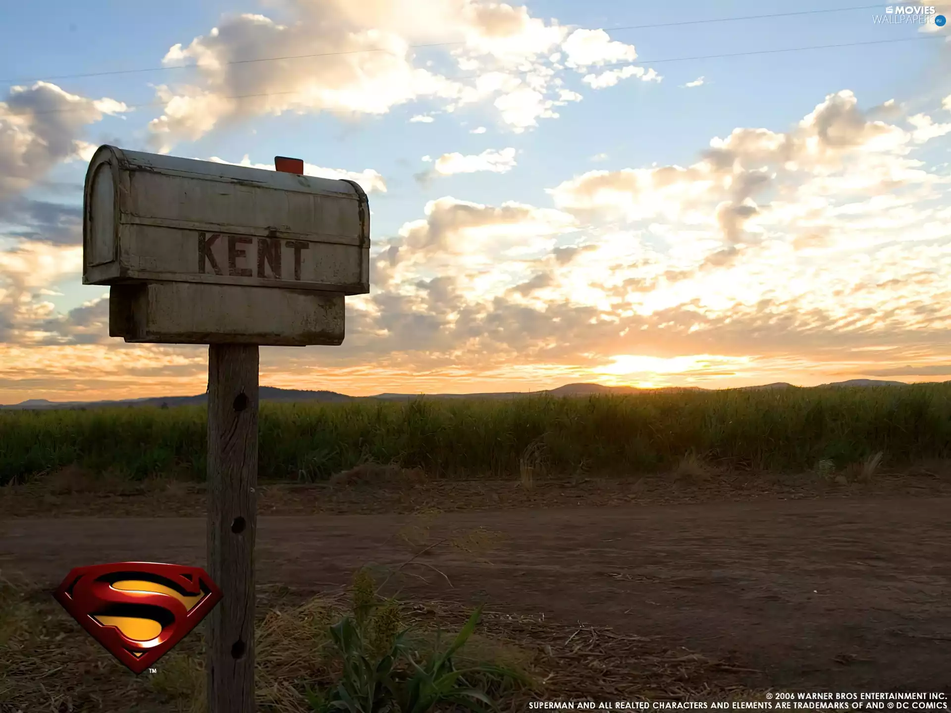 Superman Returns, Way, Sky, mailbox