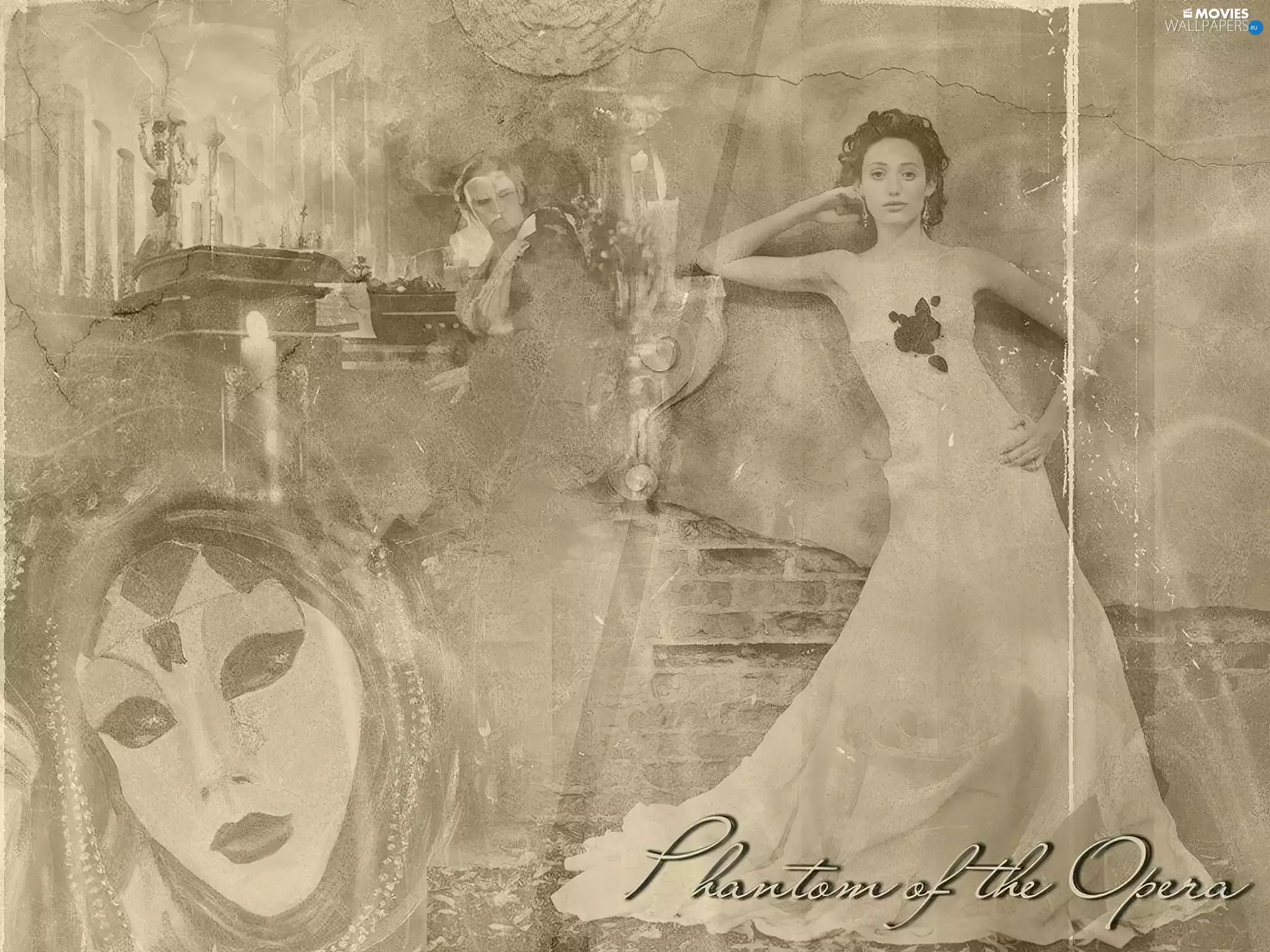 Phantom Of The Opera, Dress, Mask, Emmy Rossum