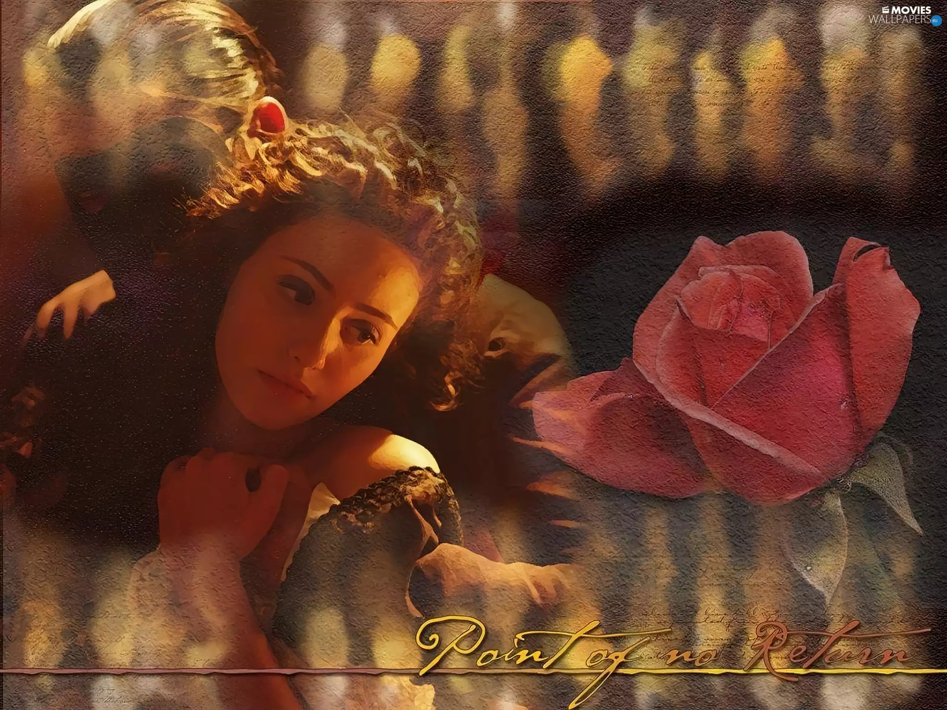Phantom Of The Opera, Mask, rose, Emmy Rossum