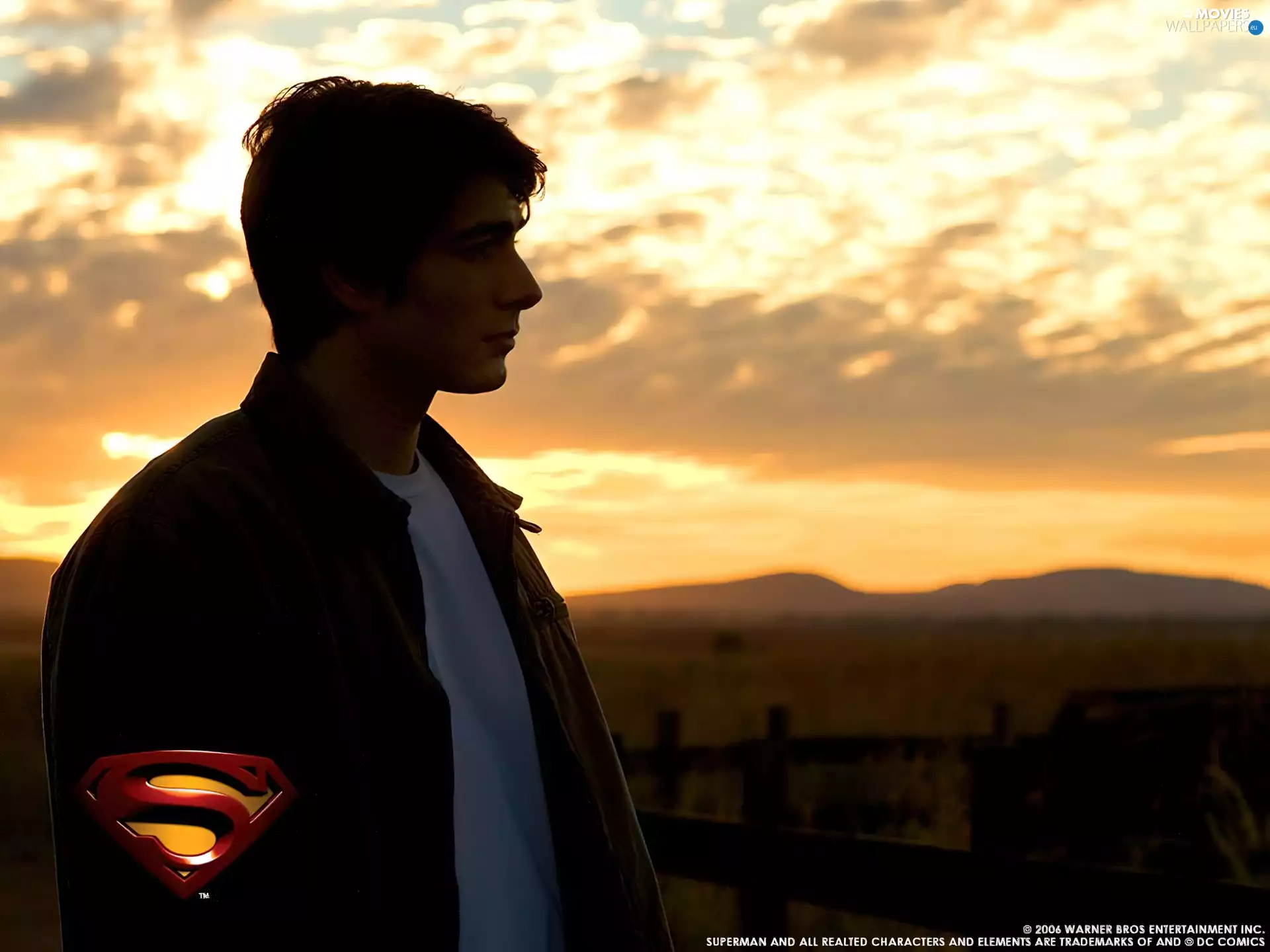 Fance, sad, Brandon Routh, west, Superman Returns