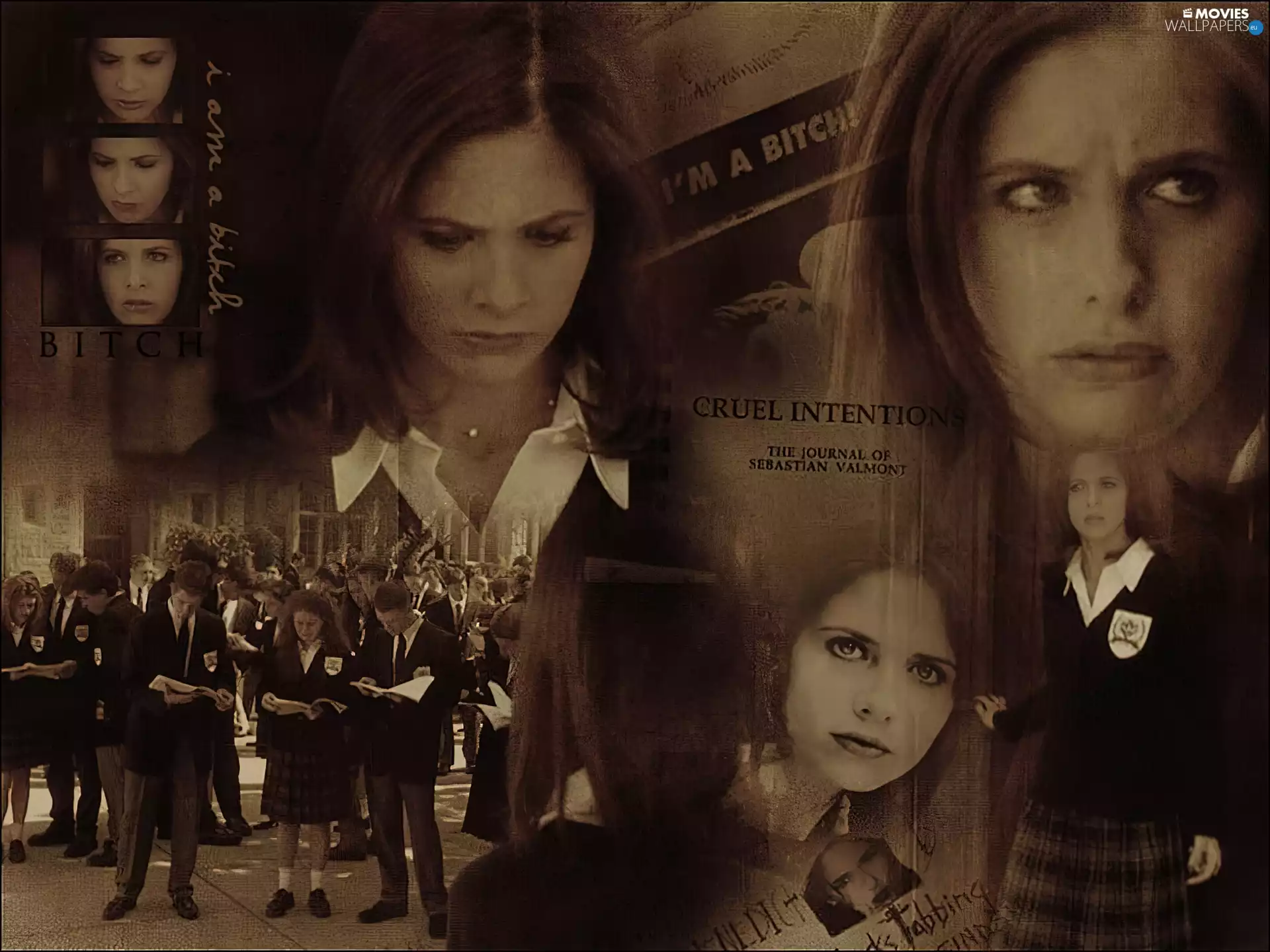 Cruel Intensions, uniforms, School, Sarah Michelle Gellar