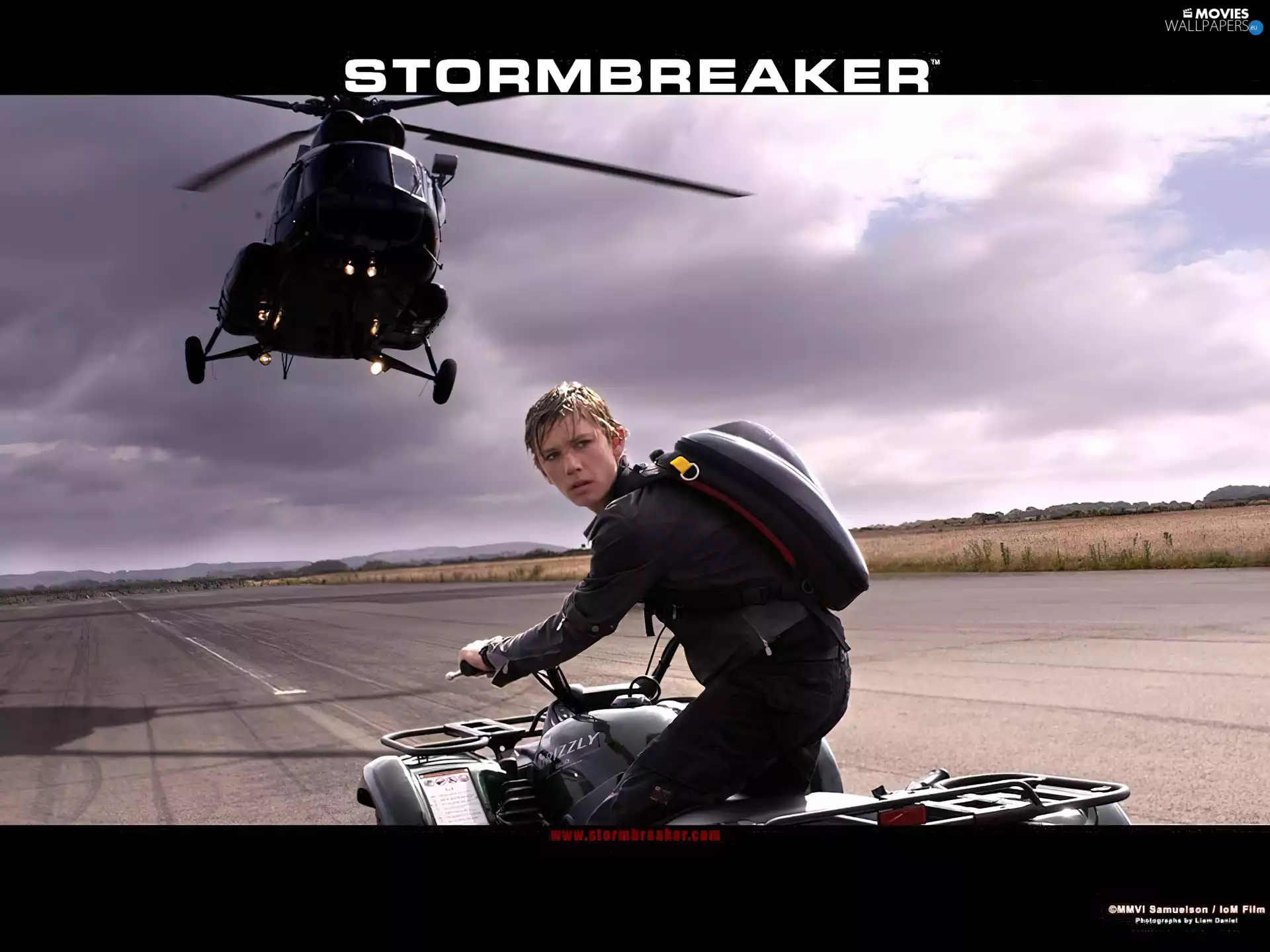 helicopter, Stormbreaker, Street, Sky, quad, Alex Pettyfer