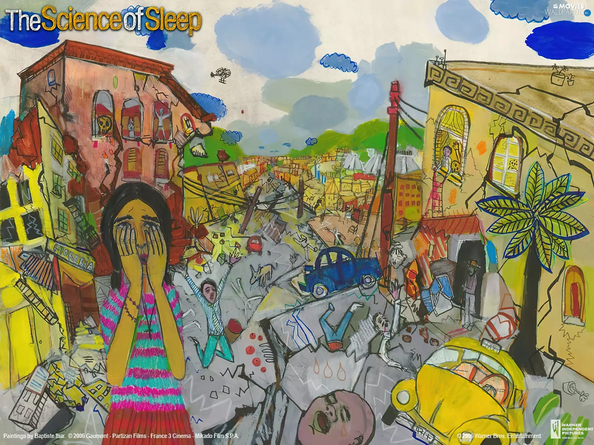 victims, Town, earthquake, People, The Science Of Sleep