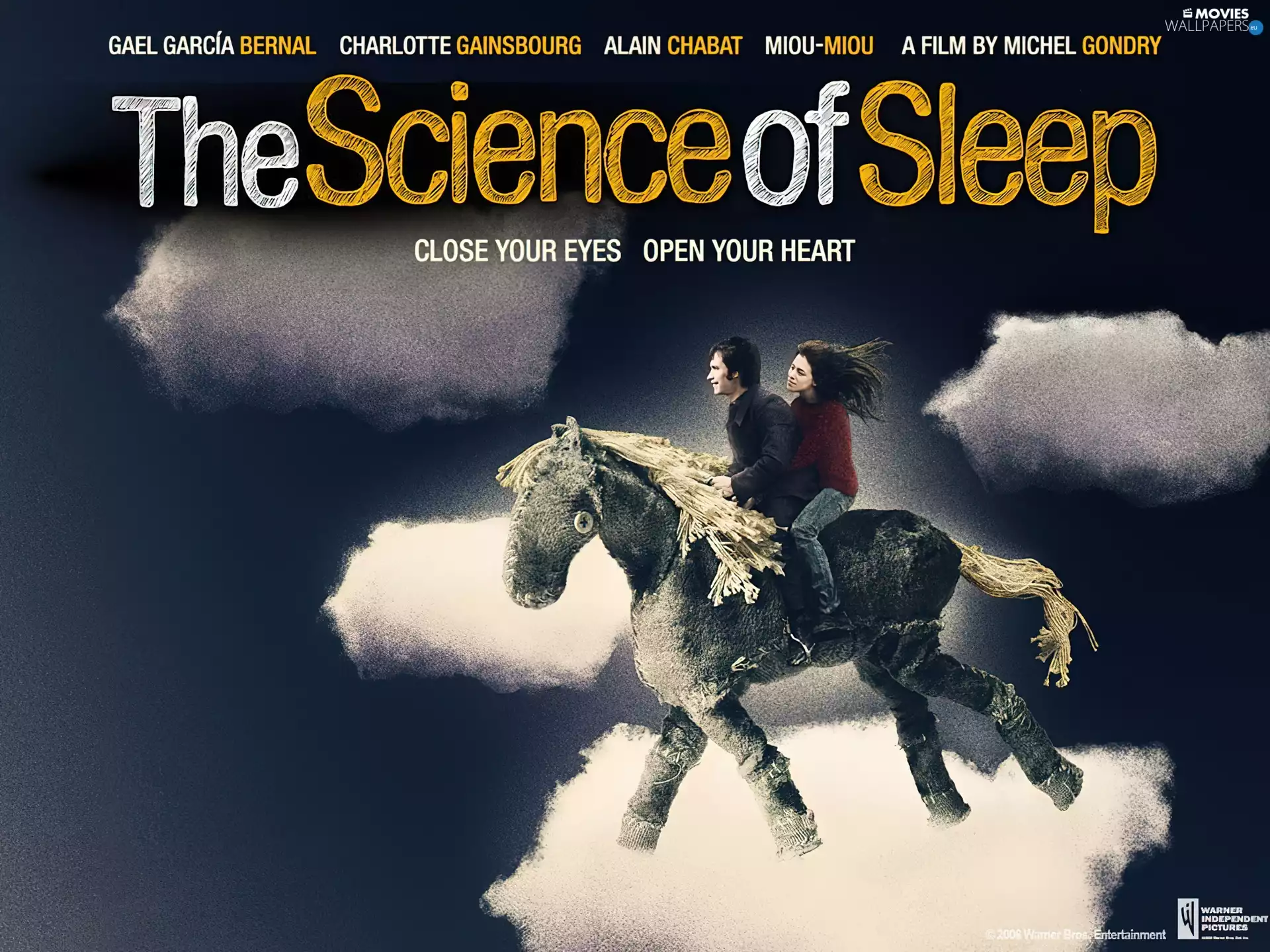 Sky, People, Horse, clouds, The Science Of Sleep