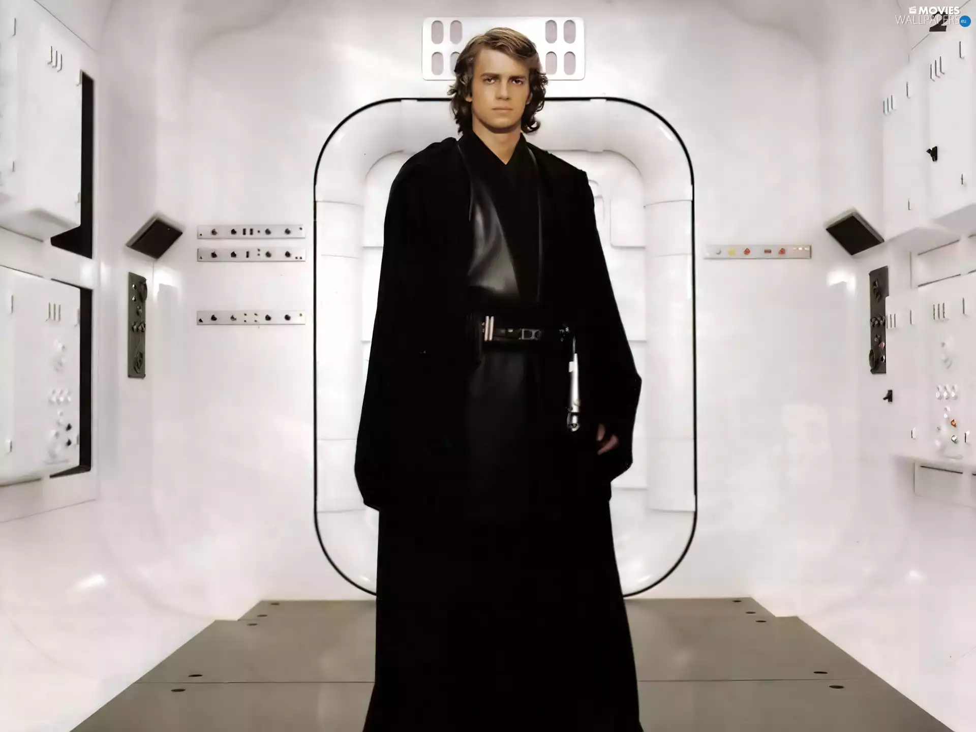 Star Wars, Black, Space, Hayden Christensen