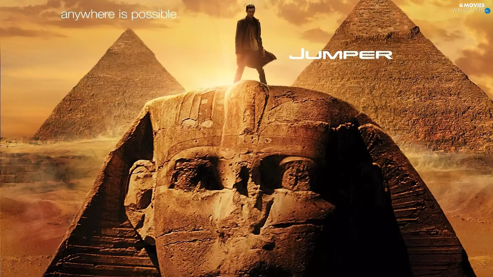 Jumper, Pyramids, Egypt, Sphinx