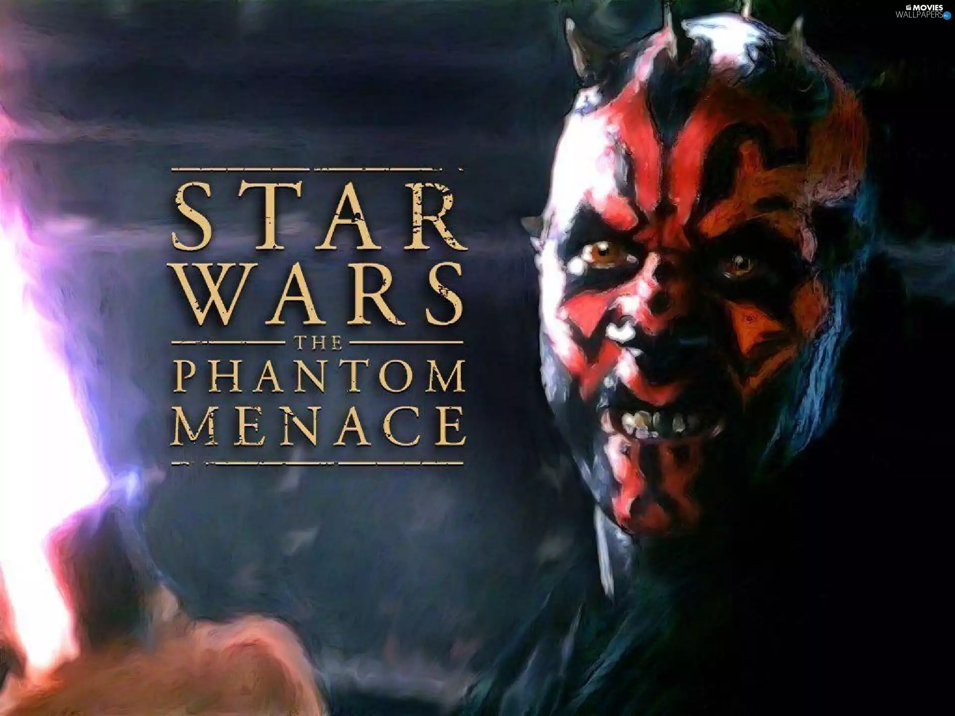 monster, Star Wars, text, face