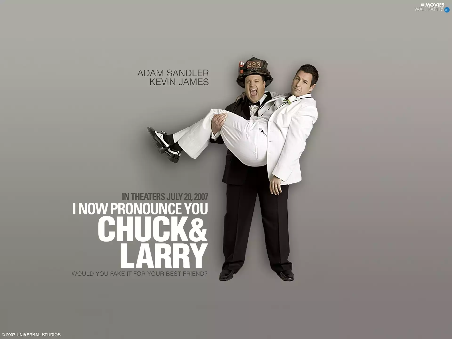 I Now Pronounce You Chuck And Larry, Adam Sandler, suite, Kevin James