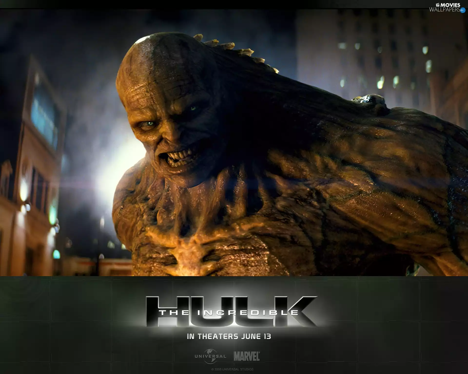 Town, The Incredible Hulk, monster