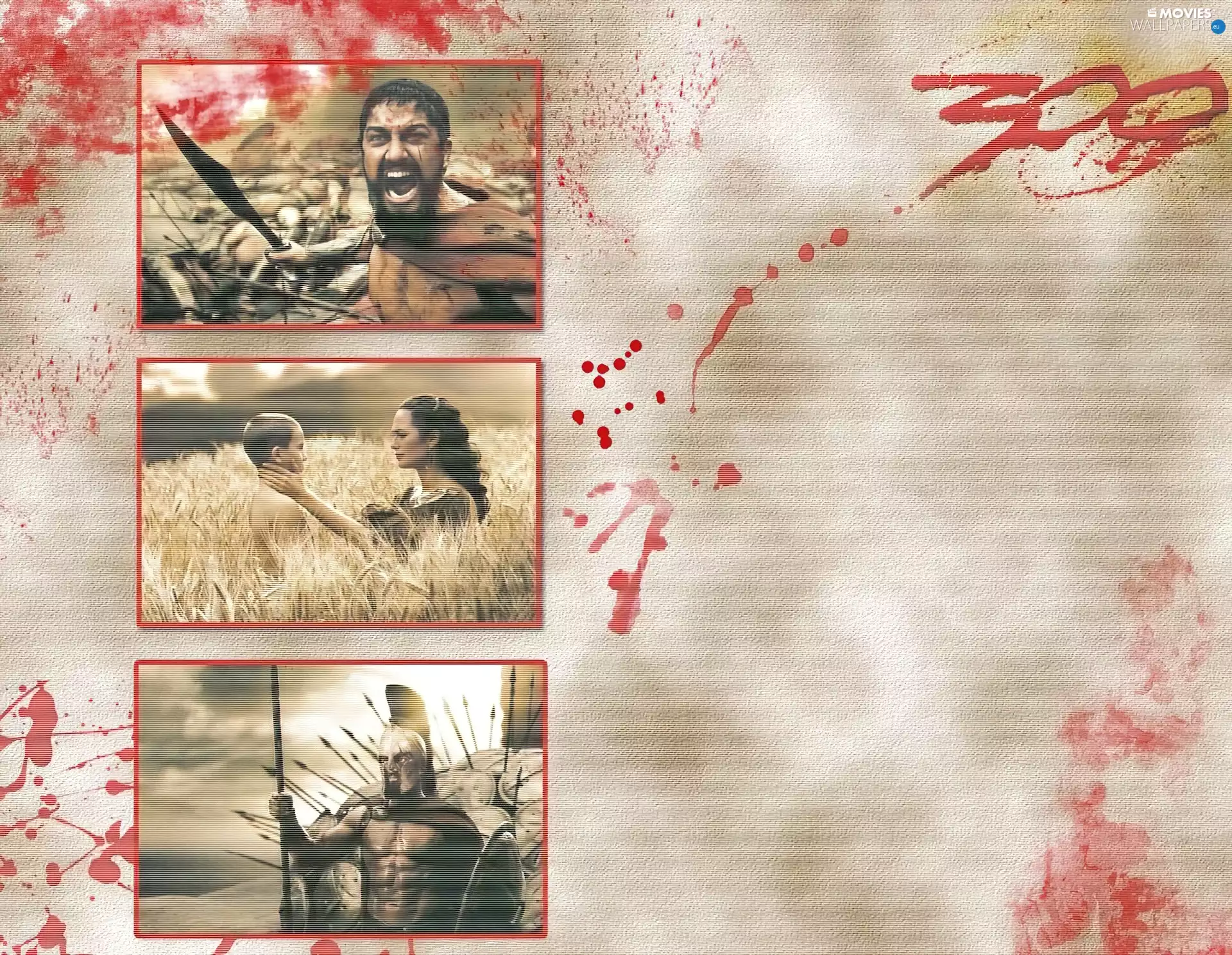 Three hundred, shout