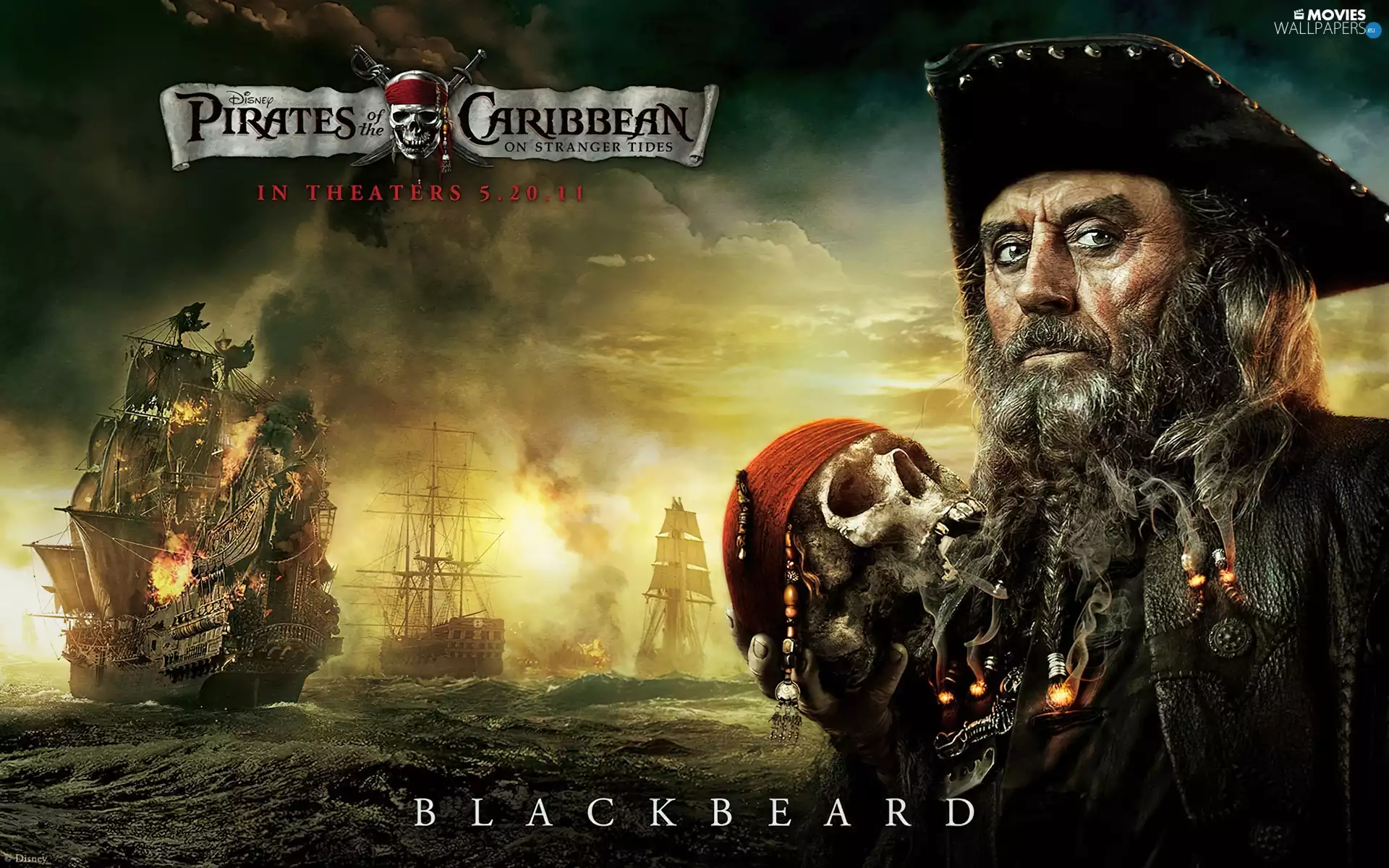 Blackbeard, Pirates Of The Caribbean On Stranger Tides