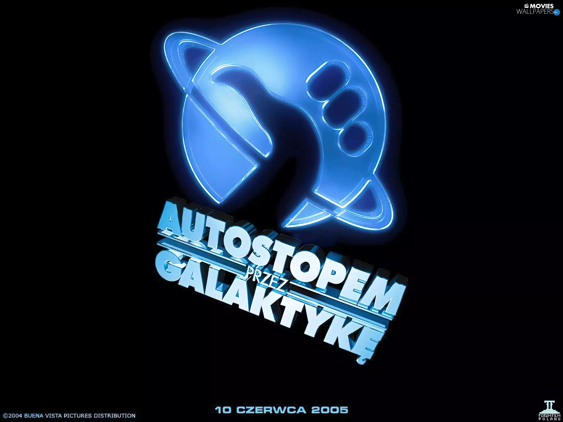 logo, Hitchhikers Guide To The Galaxy, title